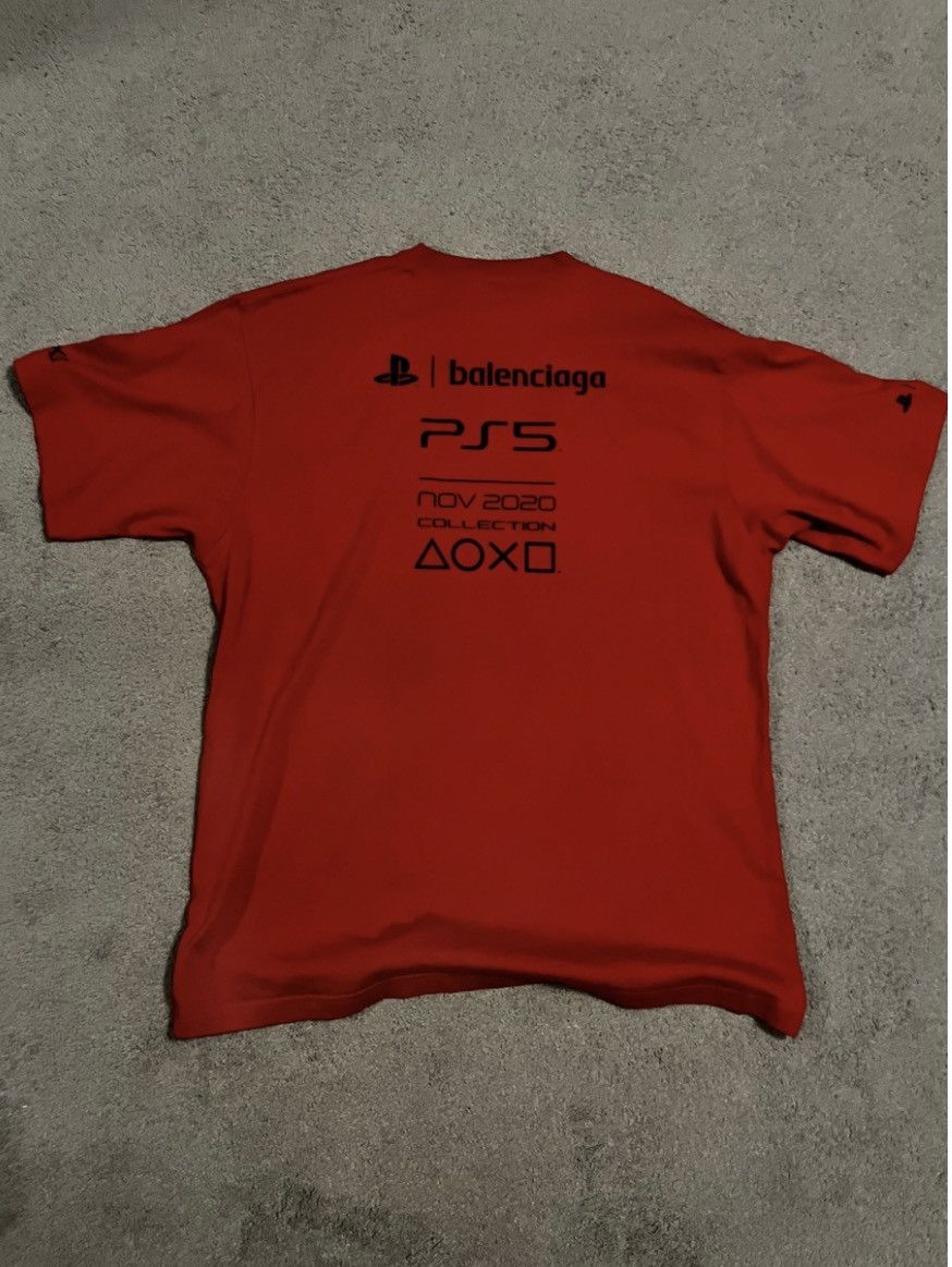 Balenciaga Balenciaga ps5 t-shirt Size US S / EU 44-46 / 1 - 4 Thumbnail