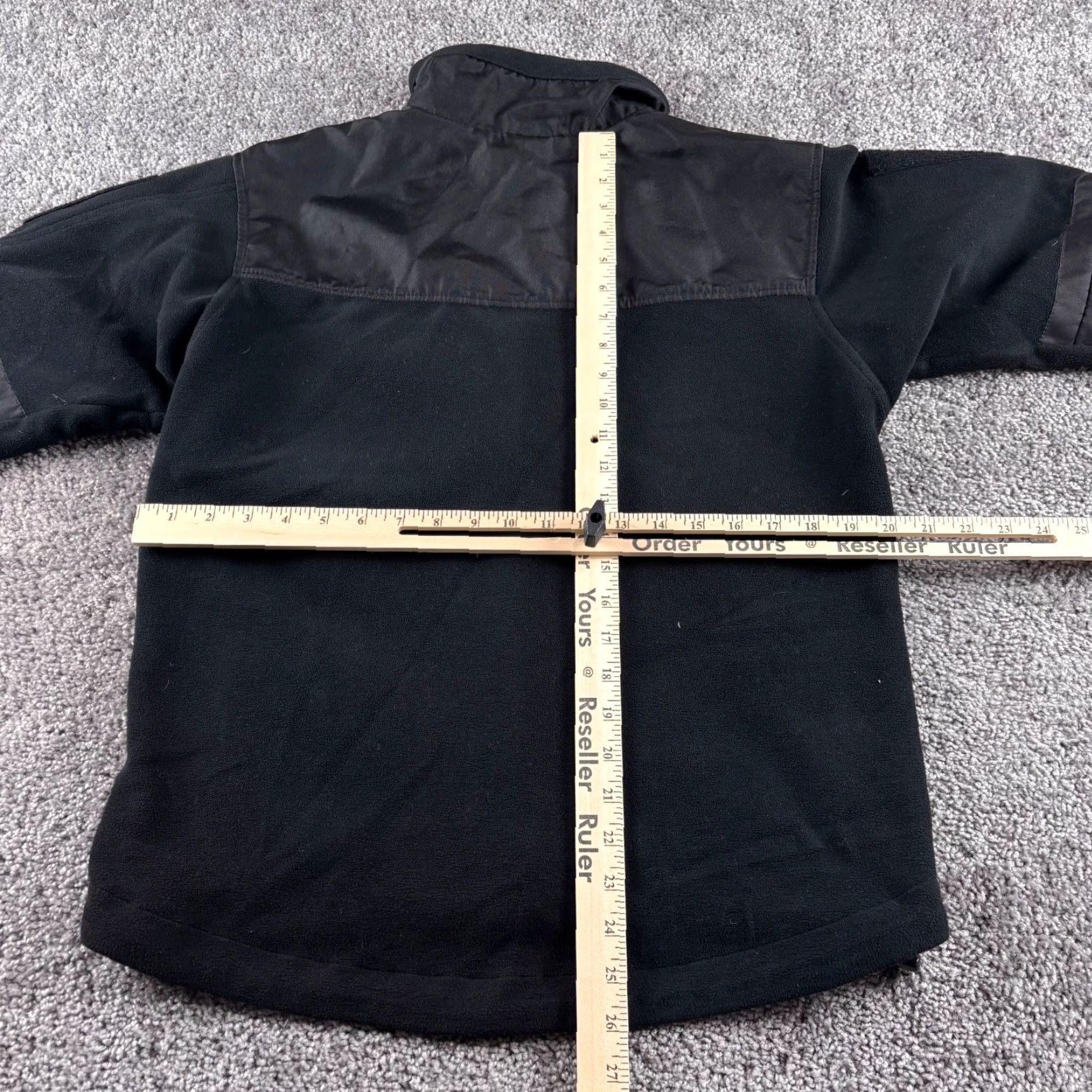 Vintage Condor Alpha Micro Fleece Jacket 601 Black Men's Small Full Zip Tactical Coat Size US S / EU 44-46 / 1 - 6 Thumbnail