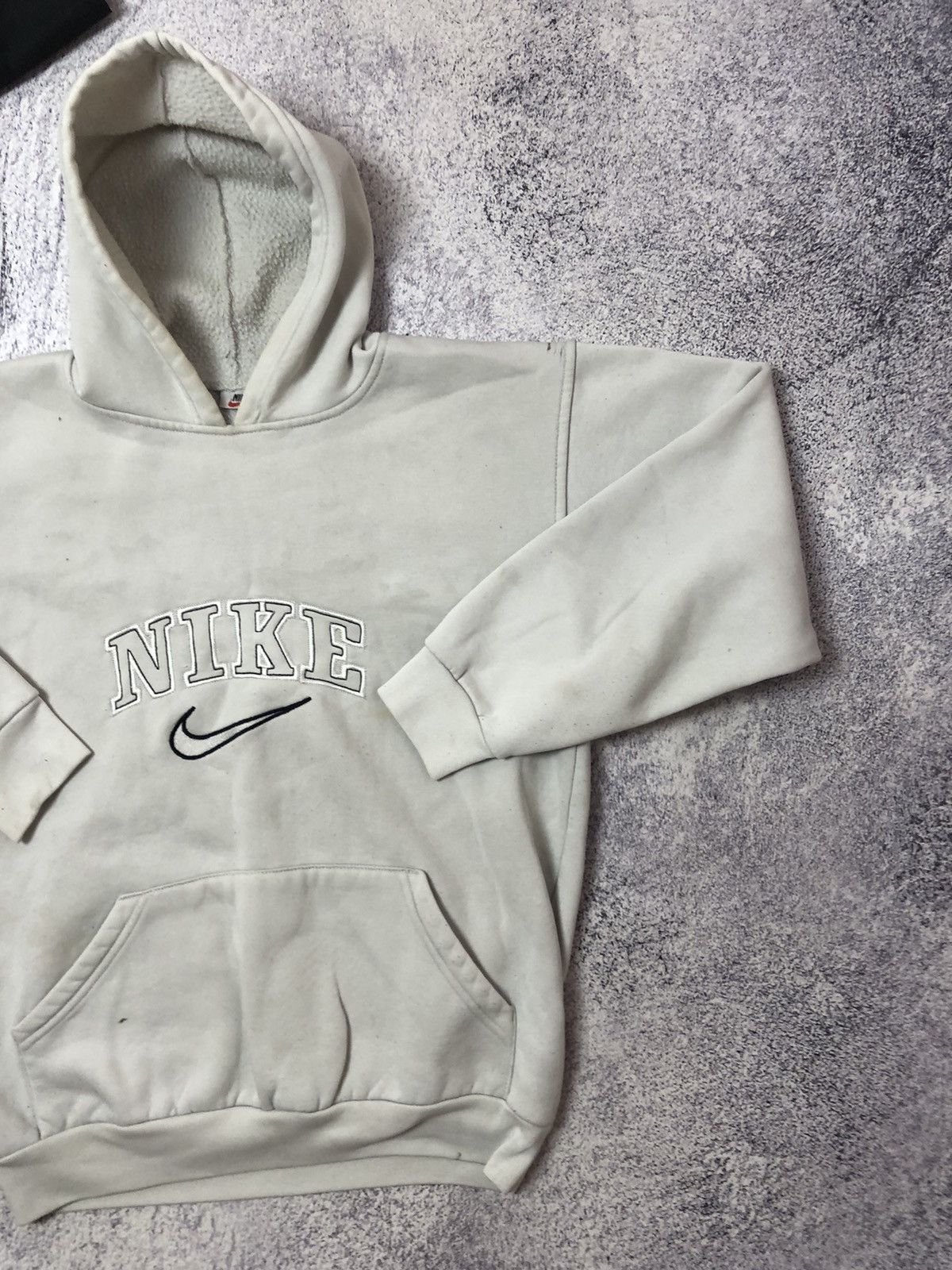 Nike × Vintage Vintage hoodies Nike big logo size L y2k usa Size US L / EU 52-54 / 3 - 2 Thumbnail