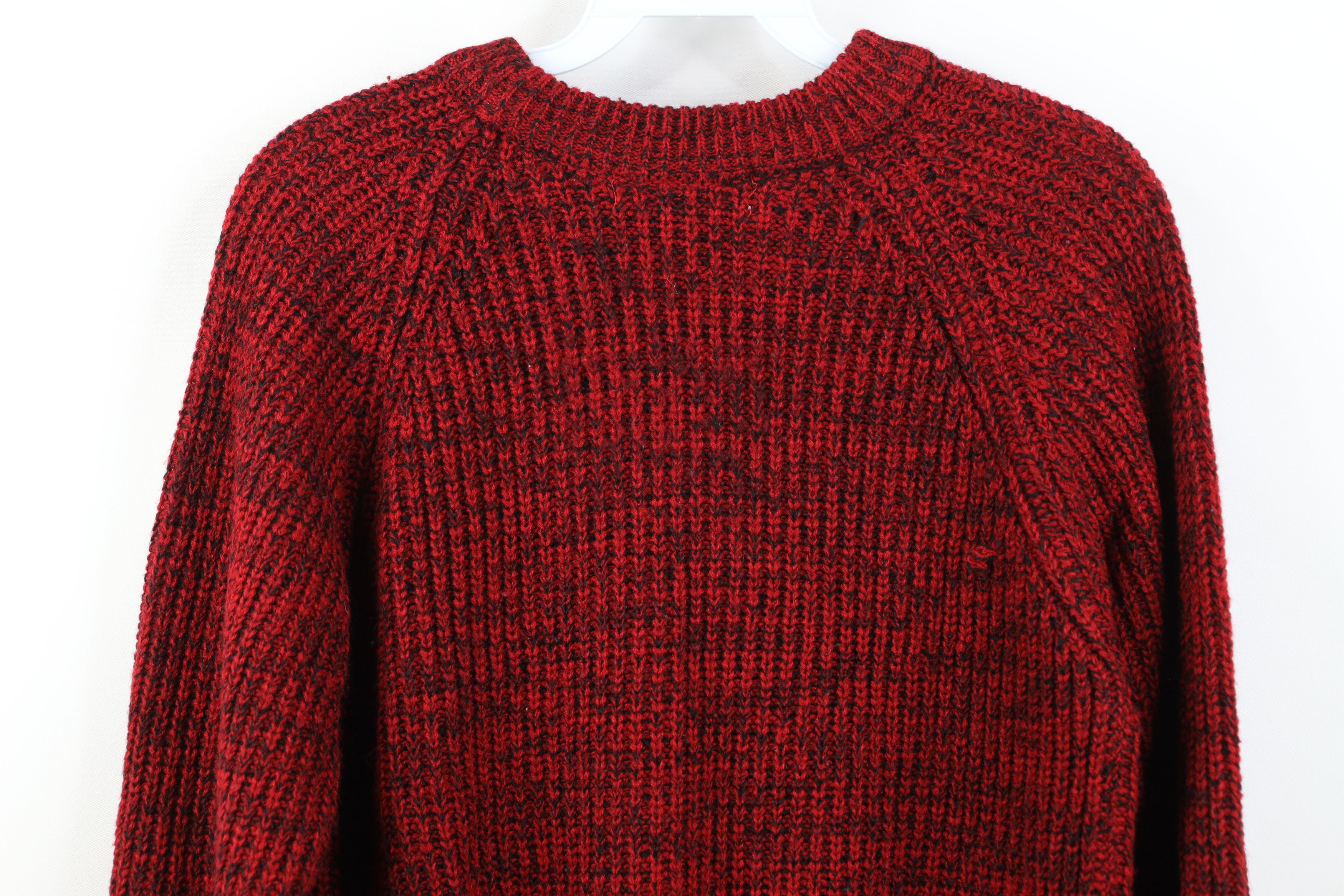 Vintage Vintage 90s Streetwear Chunky Ribbed Knit Crewneck Sweater Size S / US 4 / IT 40 - 9 Thumbnail