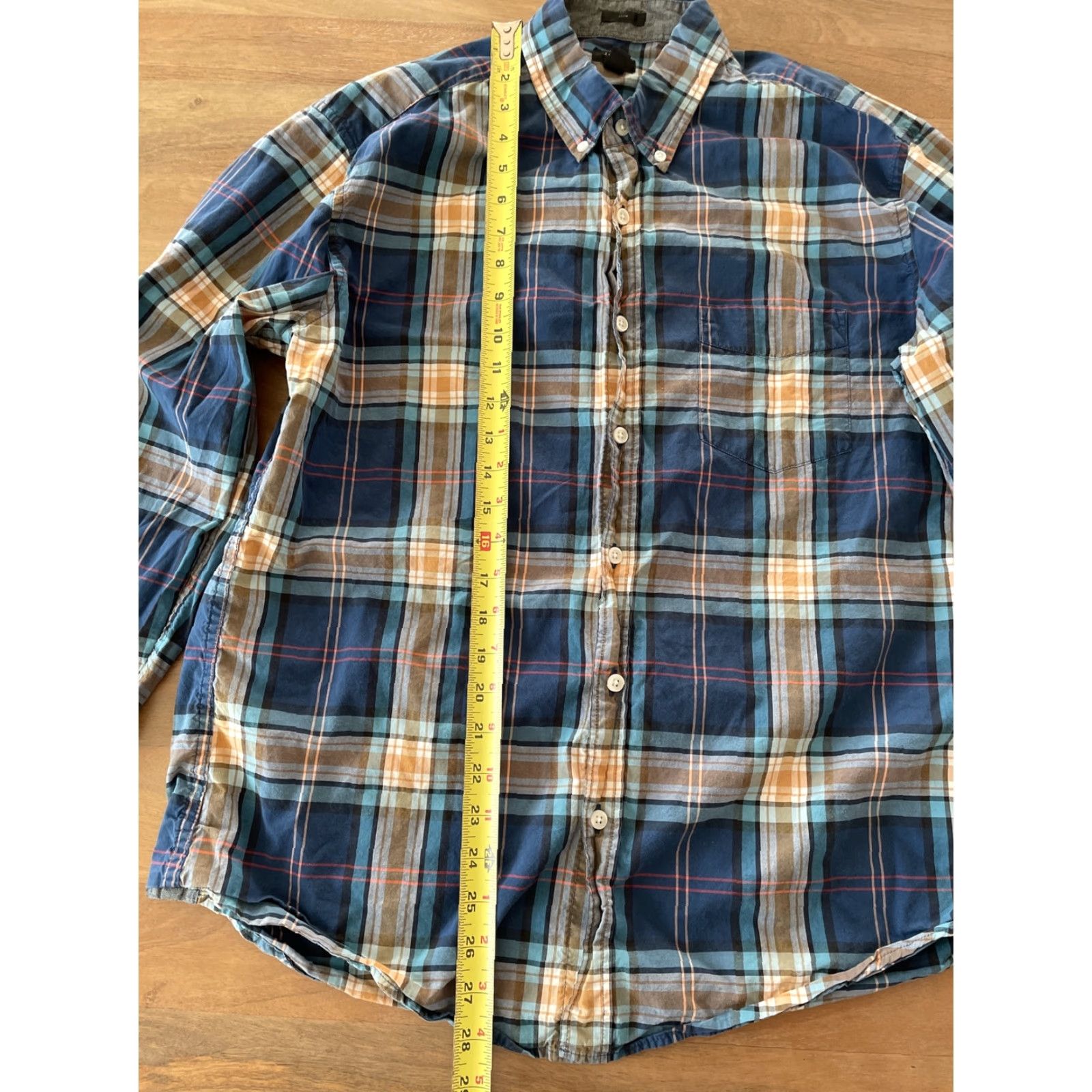 J.Crew J.Crew Shirt Men’s L Slim Cotton Long Sleeve Button-Down Plaid Preppy Multicolor Size US L / EU 52-54 / 3 - 6 Thumbnail