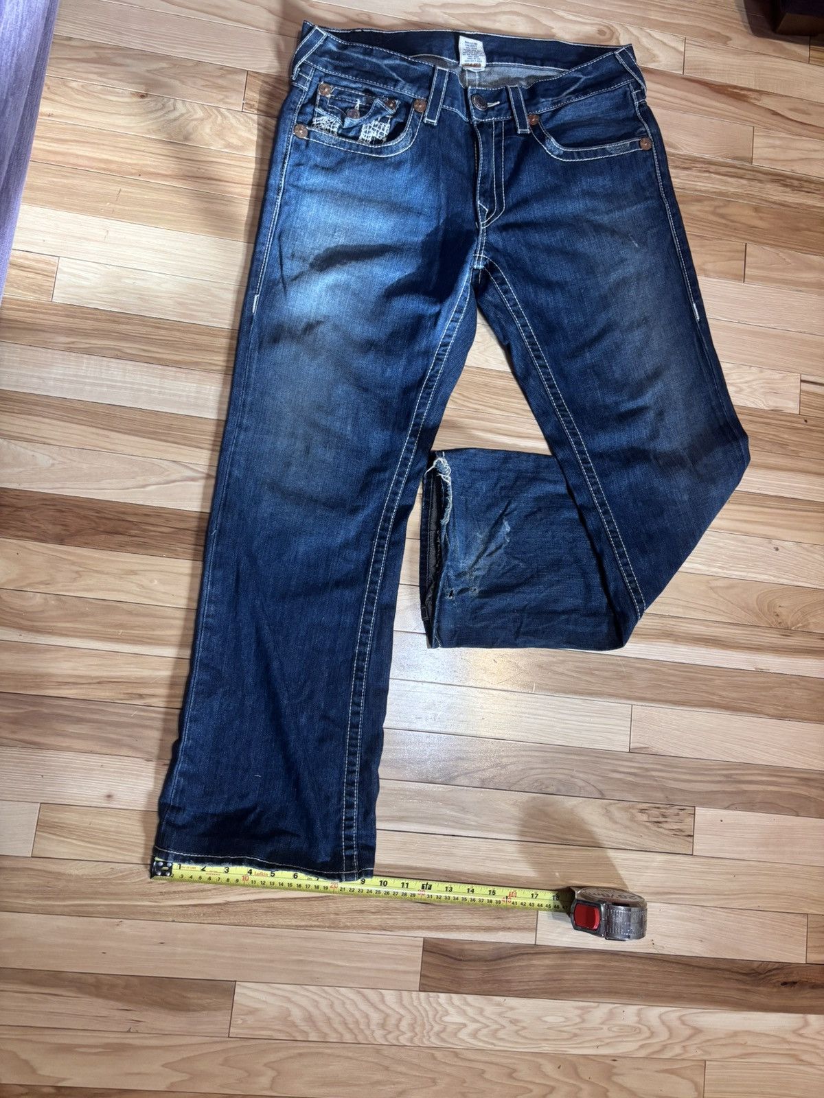 True Religion TRUE RELIGION EMBROIDERED DENIM Size US 34 / EU 50 - 3 Thumbnail