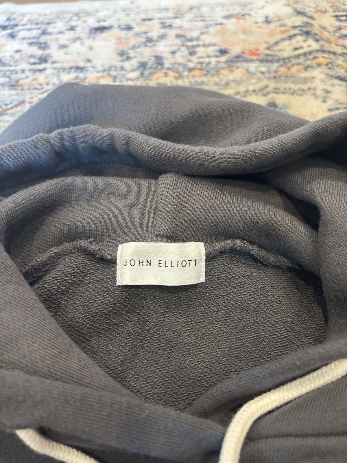 John Elliott John Elliott Beach Hoodie Charcoal Medium Size US M / EU 48-50 / 2 - 3 Thumbnail