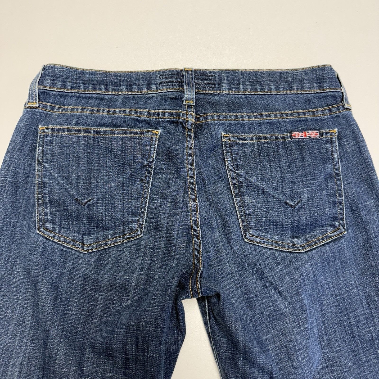 Hudson Vintage Hudson Jeans Womens 29 Dark Wash Blue Y2K 2000s Engl Size 29" - 4 Thumbnail