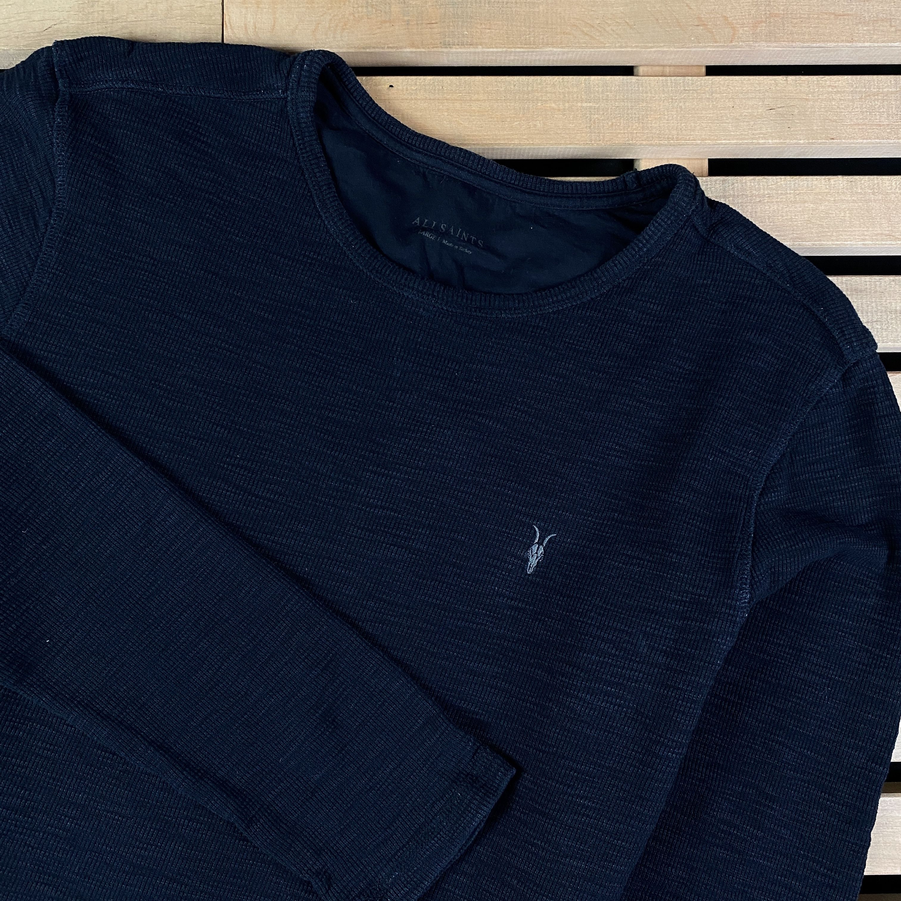 Allsaints Mens Long Sleeve Sweatshirt AllSaints Size L Cotton Size US L / EU 52-54 / 3 - 2 Thumbnail
