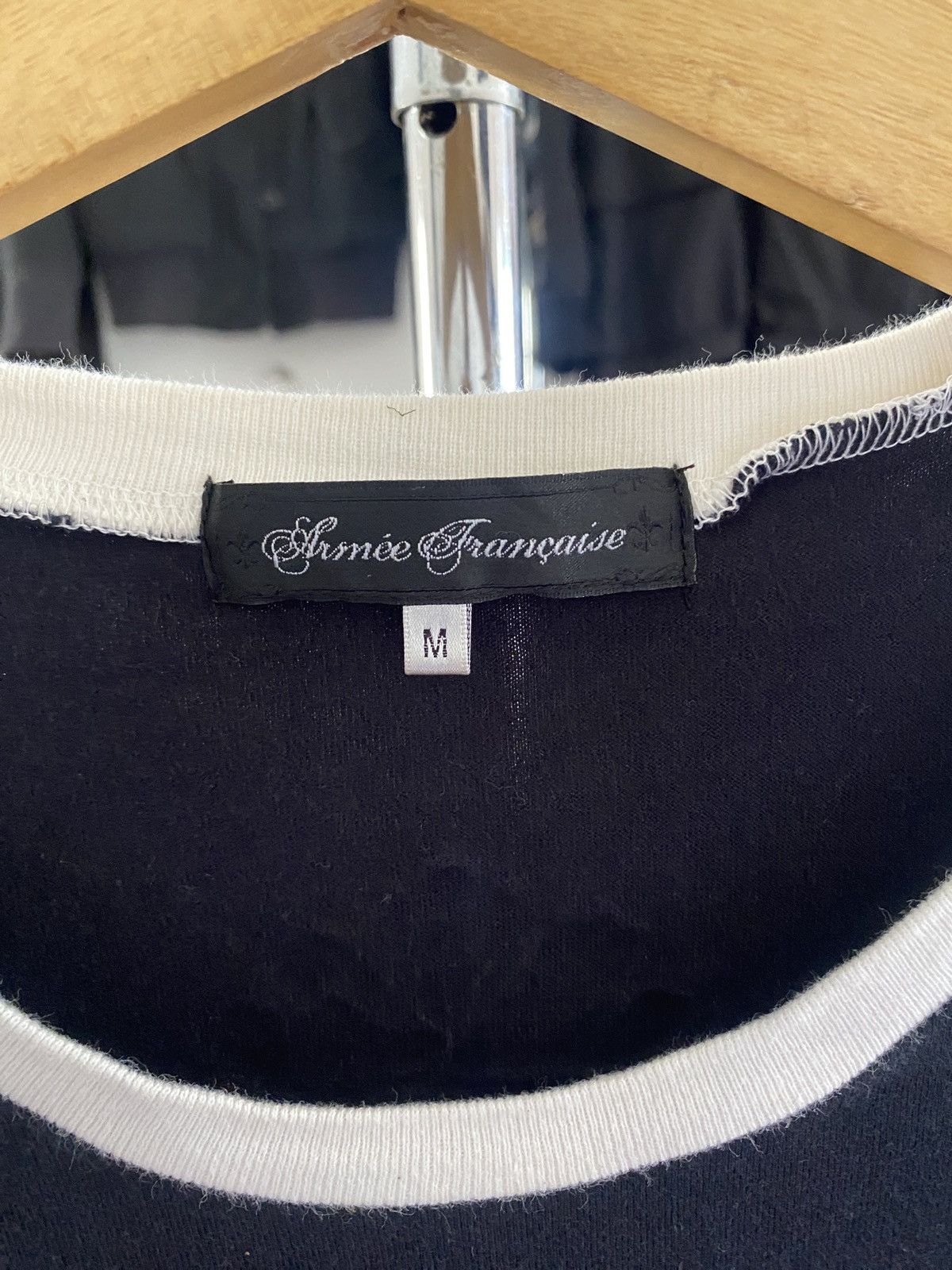 Maison Margiela Armee Francaise Skull Cross Poem LONGSLEEVE TEE Size US M / EU 48-50 / 2 - 8 Thumbnail