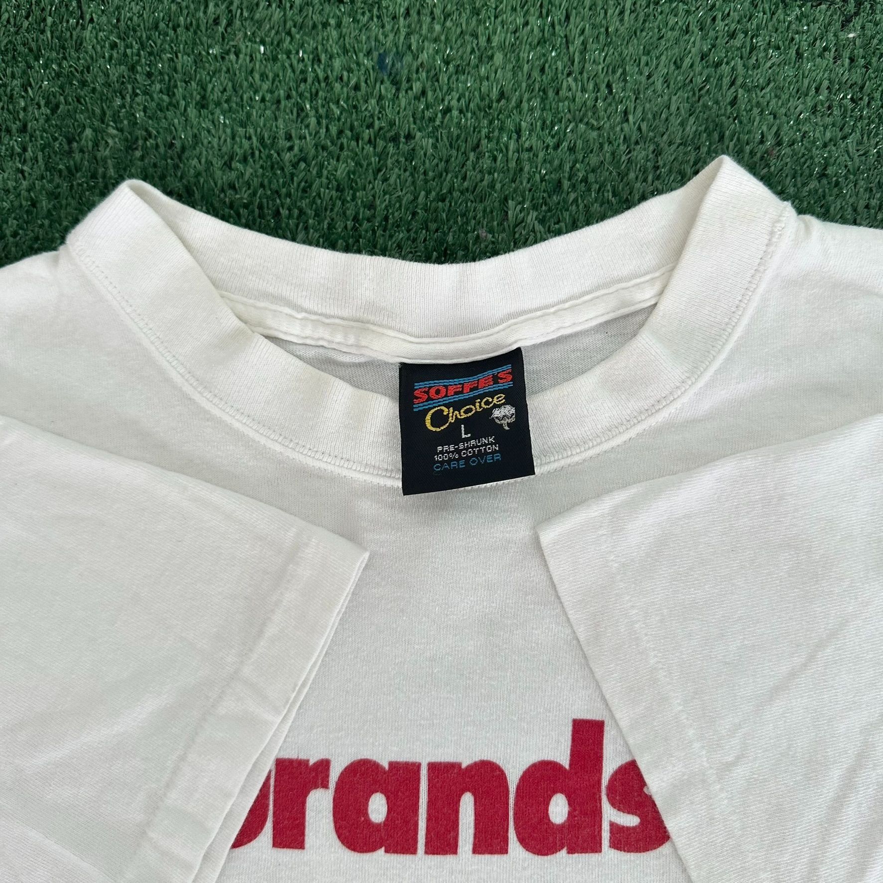 Soffe Vintage 90s Marine Corps T-Shirt USMC Grandson Military Tee Size US L / EU 52-54 / 3 - 4 Thumbnail