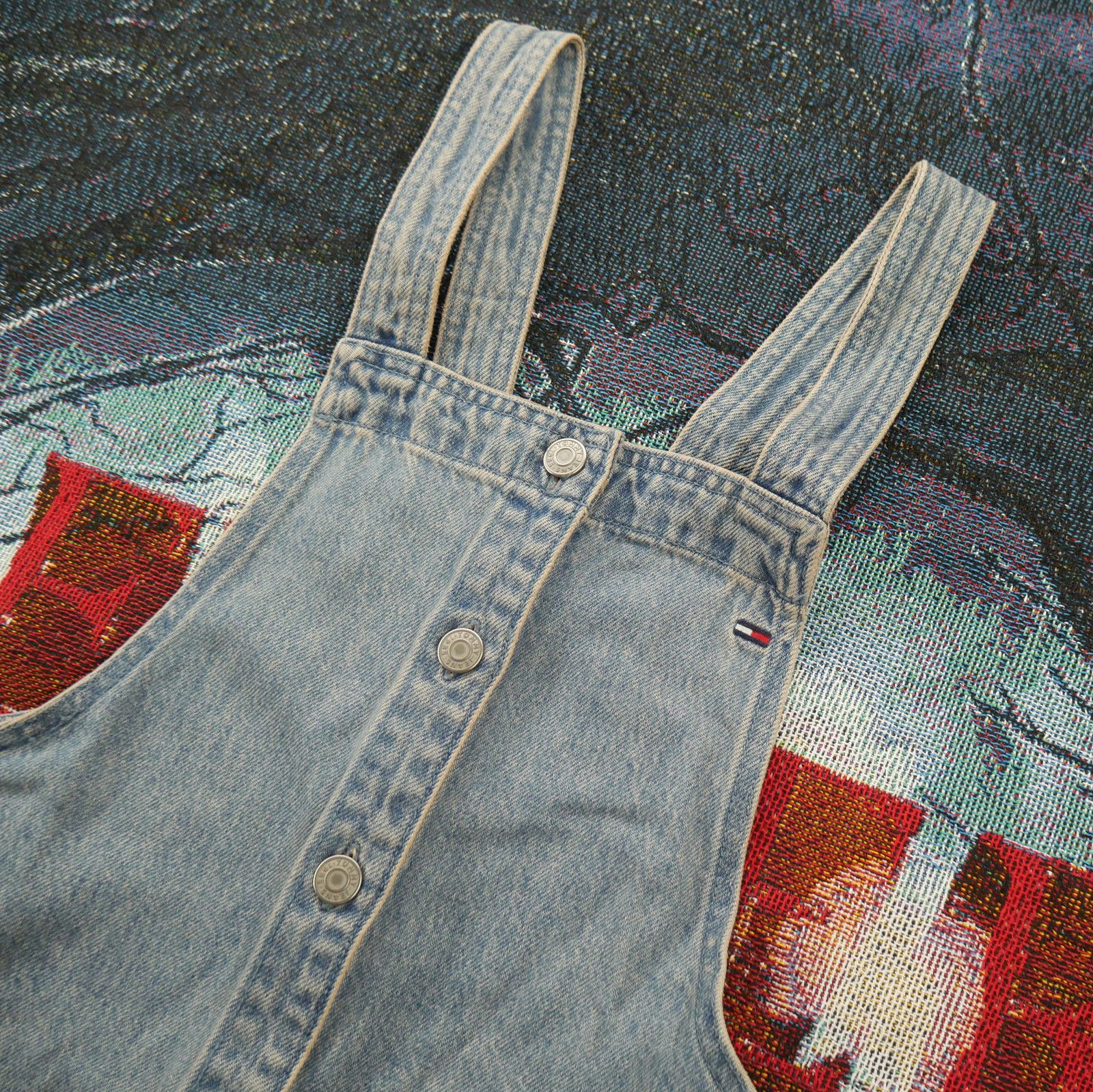 Tommy Hilfiger × Tommy Jeans Tommy Jeans Denim Overall Dress RETAIL $90 Size XXS / US 00 / IT 34 - 2 Thumbnail