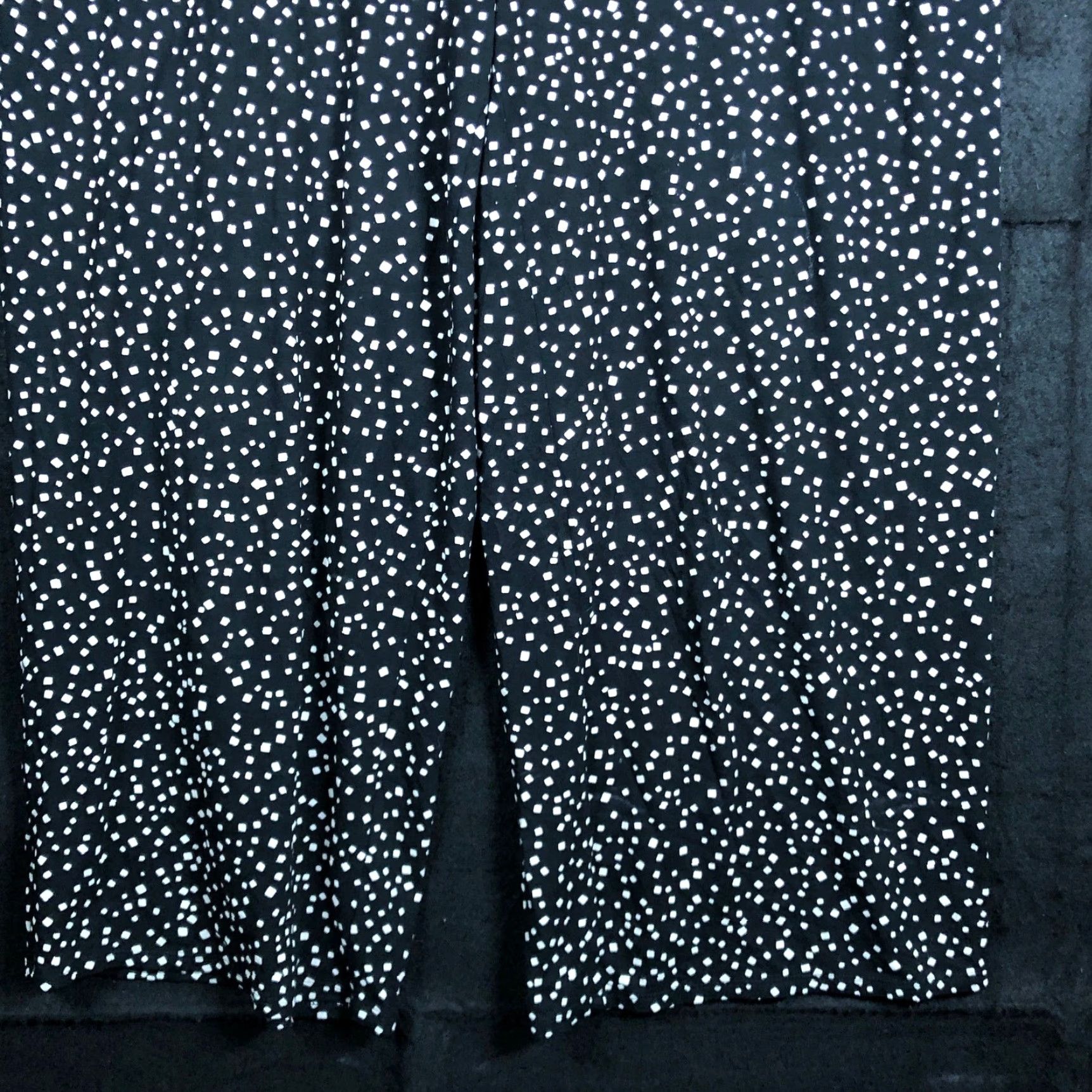 Vintage J Jill Womens Pants Cropped Stretch Wearever Collection Black Tan Full Leg Size 32" / US 10 / IT 46 - 3 Thumbnail