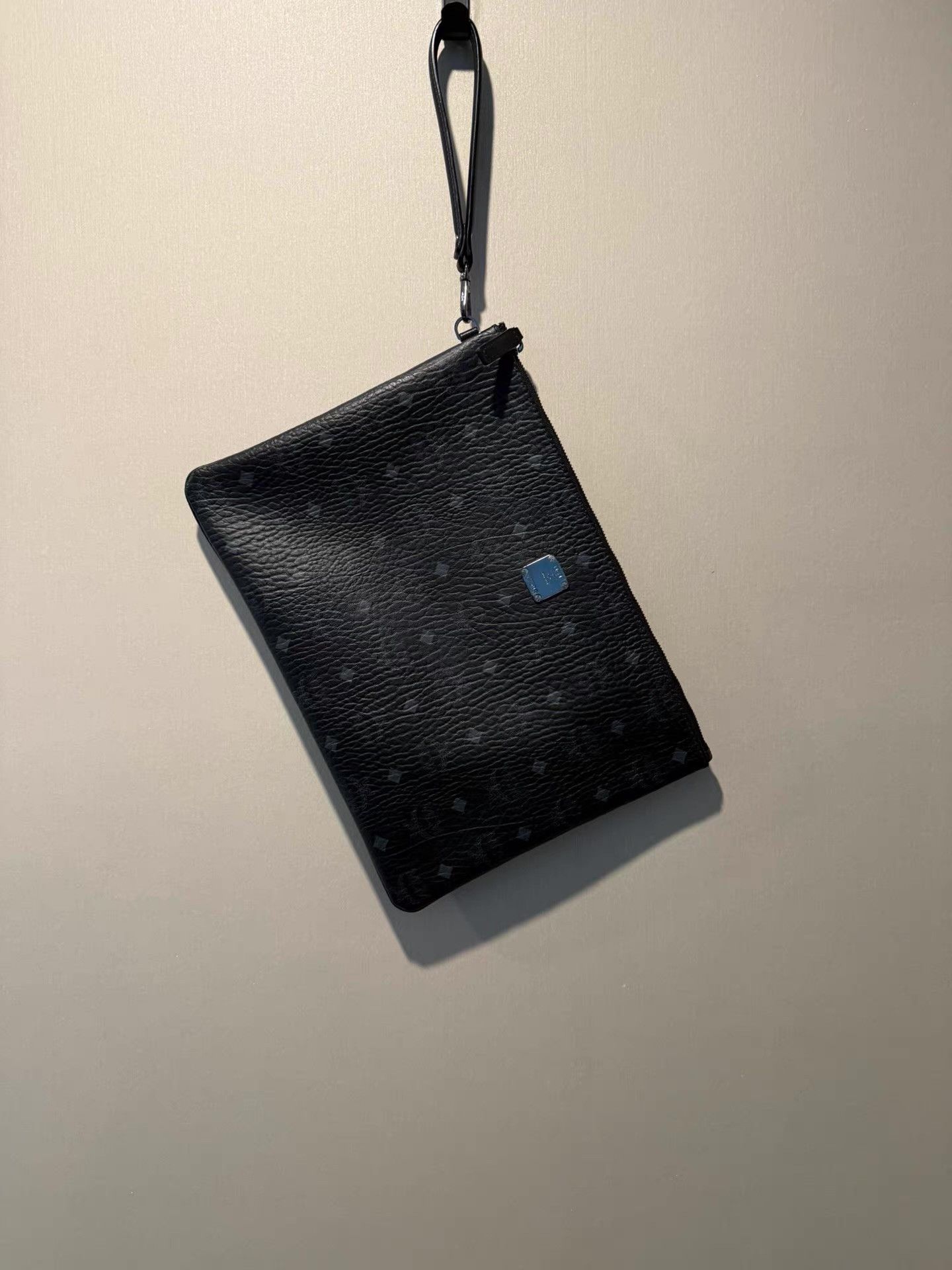 MCM MCM Stark Visetos monogram black clutch Ｑ20 Size ONE SIZE - 1 Thumbnail