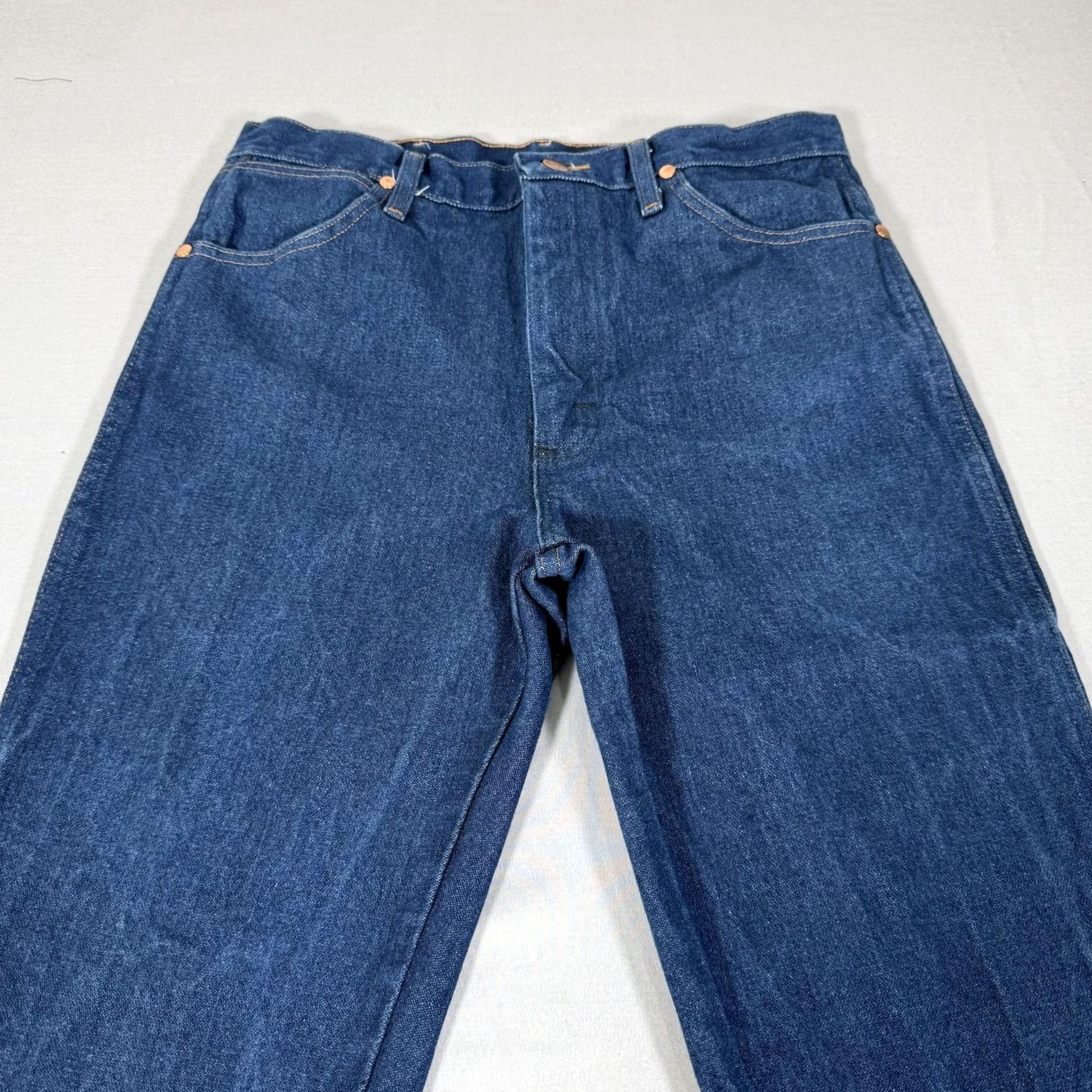 Wrangler Wrangler Jeans Slim 936DEN Cowboy Cut Denim 32x34 Blue Size US 32 / EU 48 - 2 Thumbnail