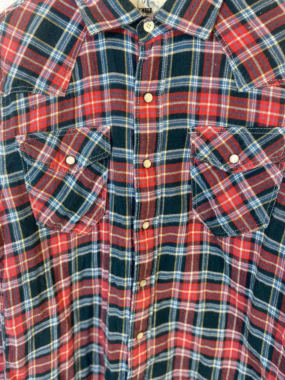 Flannel back number japanese brands flannel shirt nice design Size US M / EU 48-50 / 2 - 3 Thumbnail