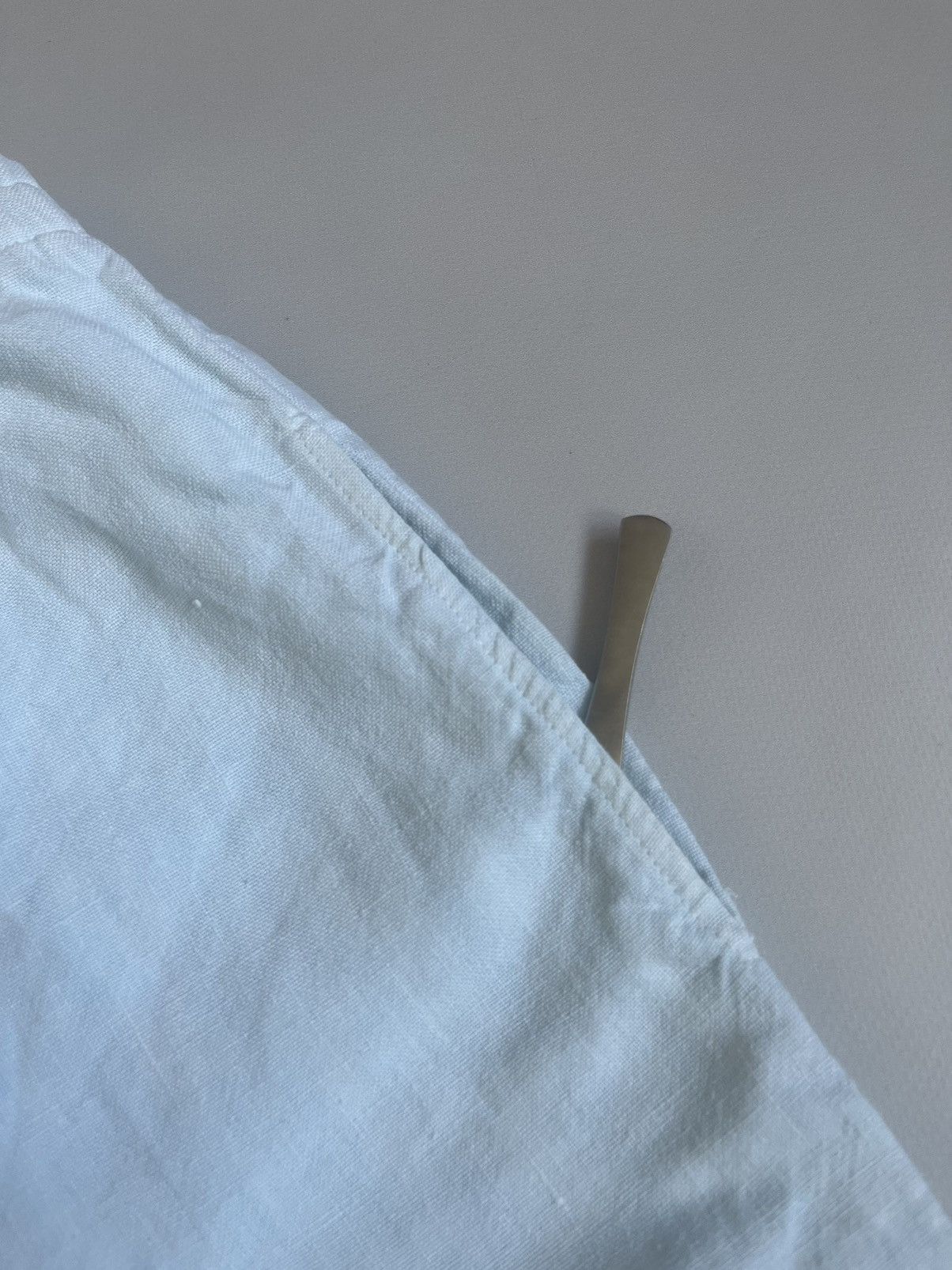 OSKA OSKA Balloon Washed Linen Turquoise Trousers Size 34" / US 12 / IT 48 - 6 Thumbnail