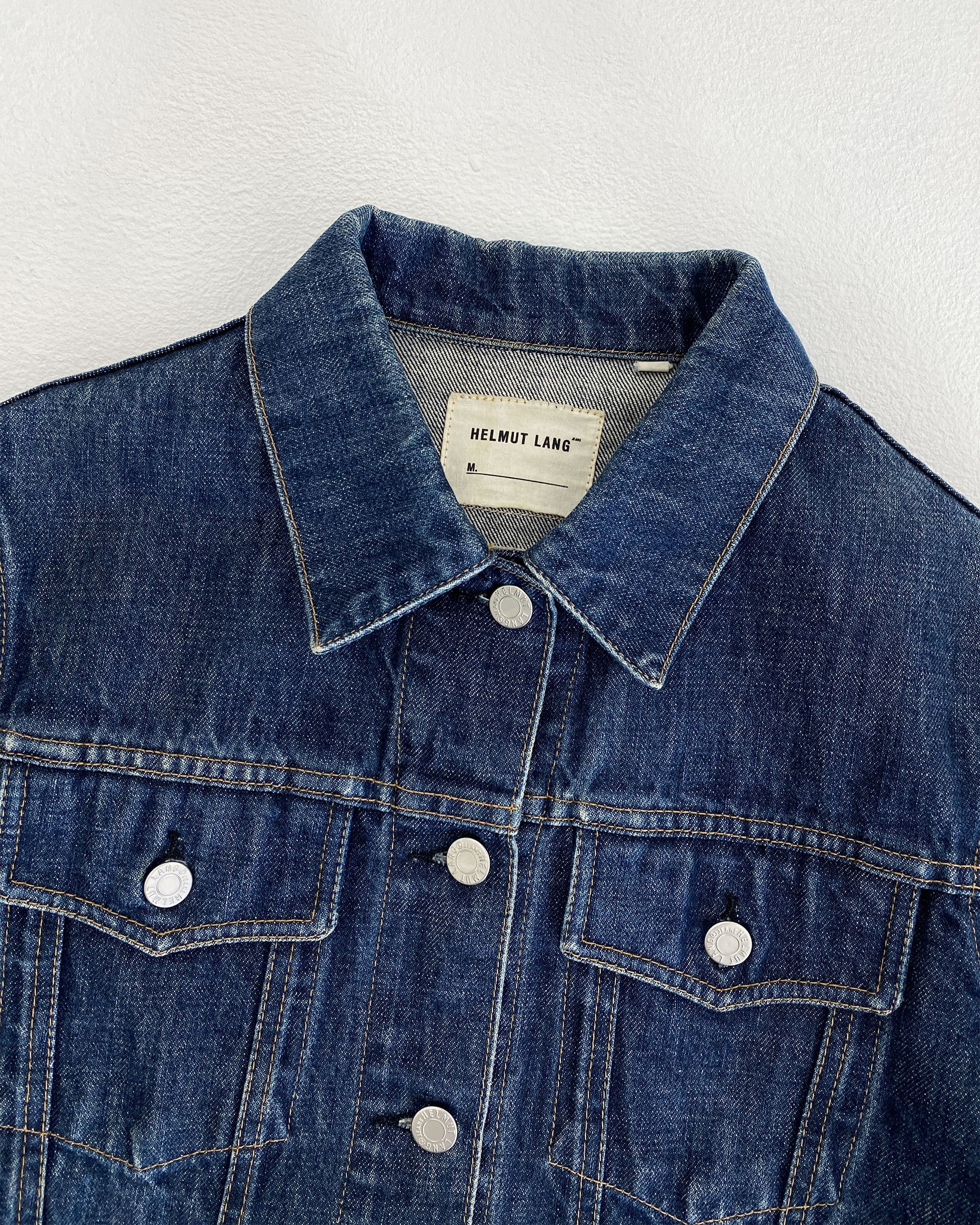 Helmut Lang 2000s Classic Denim Jacket Size M / US 6-8 / IT 42-44 - 4 Thumbnail