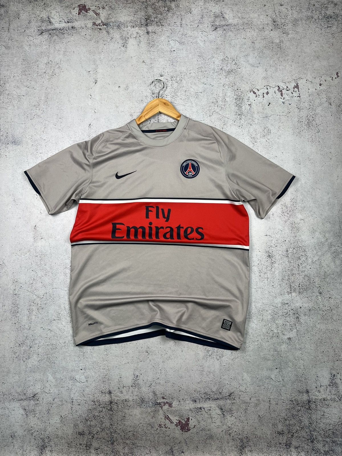Nike × Vintage PARIS SAINT GERMAIN 2008 2009 AWAY SOCCER JERSEY NIKE SIZE L Size US L / EU 52-54 / 3 - 1 Thumbnail