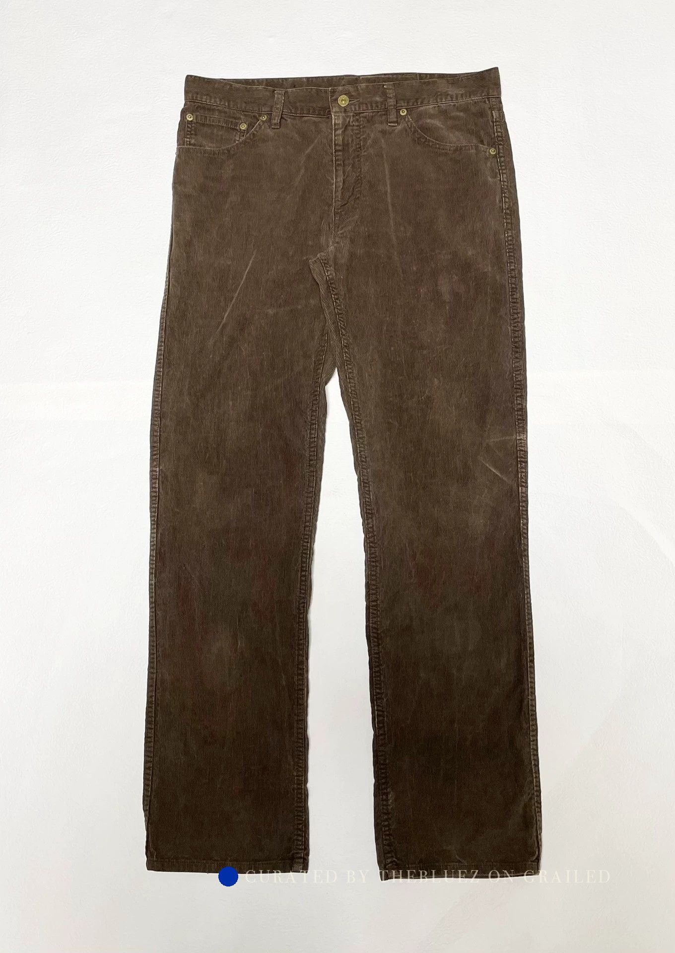 Visvim Natural Mud-Dyed Corduroy Pants Size US 34 / EU 50 - 1 Thumbnail