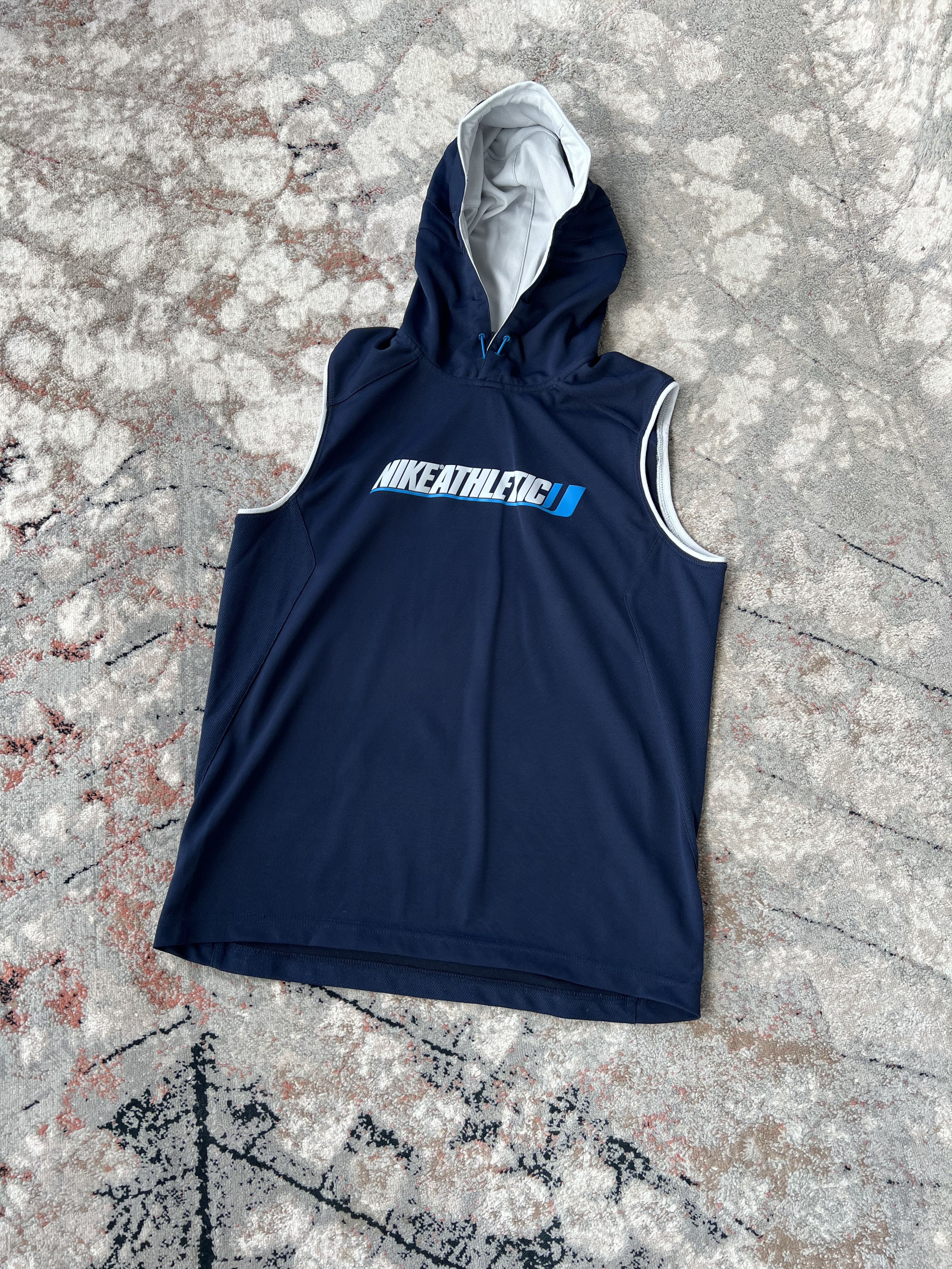 Nike Nike Athletic Vintage Tank Top Hoodie Size US S / EU 44-46 / 1 - 1 Thumbnail