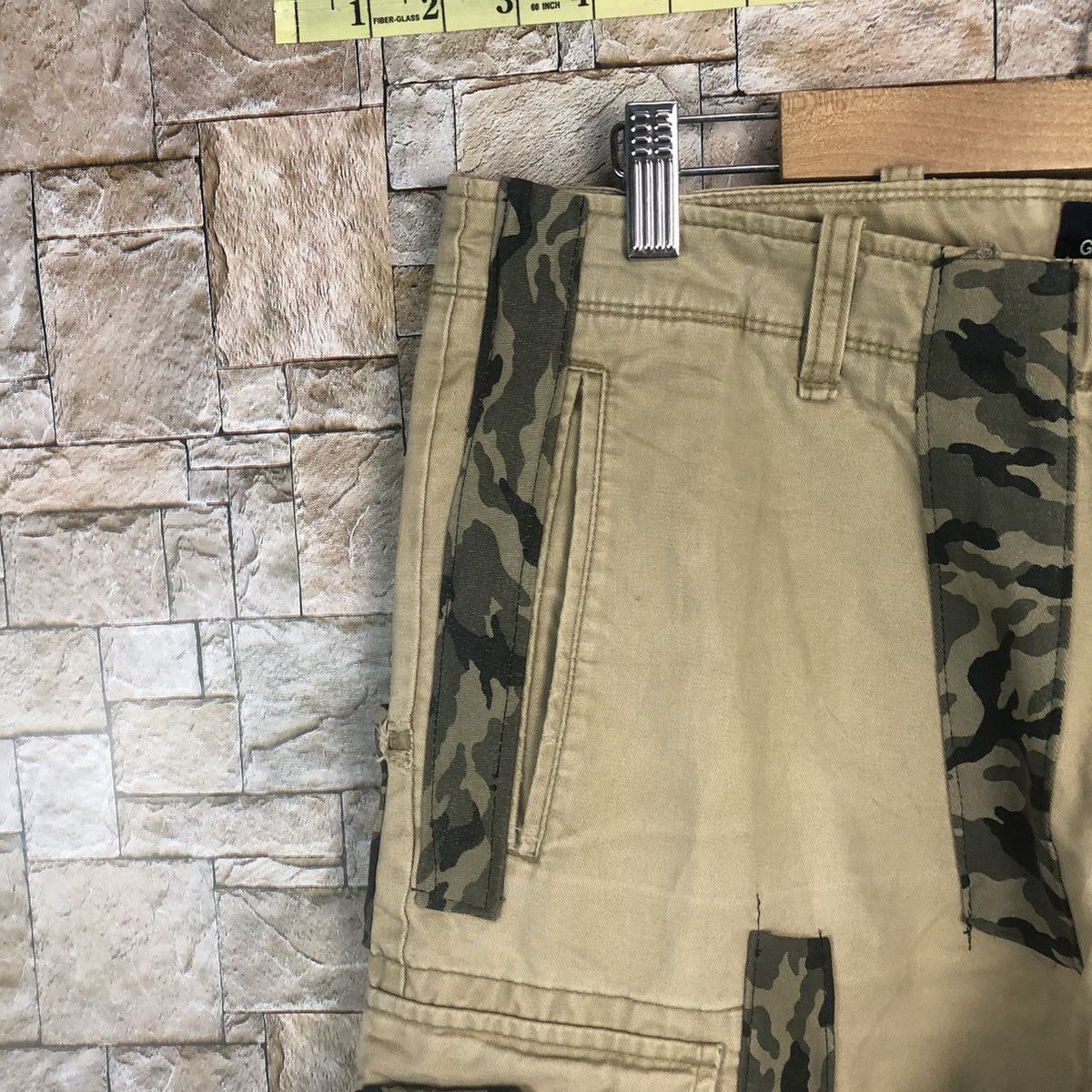 Vintage Gap rework Custom utility patchwork Cargo Pants #A363 Size US 32 / EU 48 - 8 Thumbnail