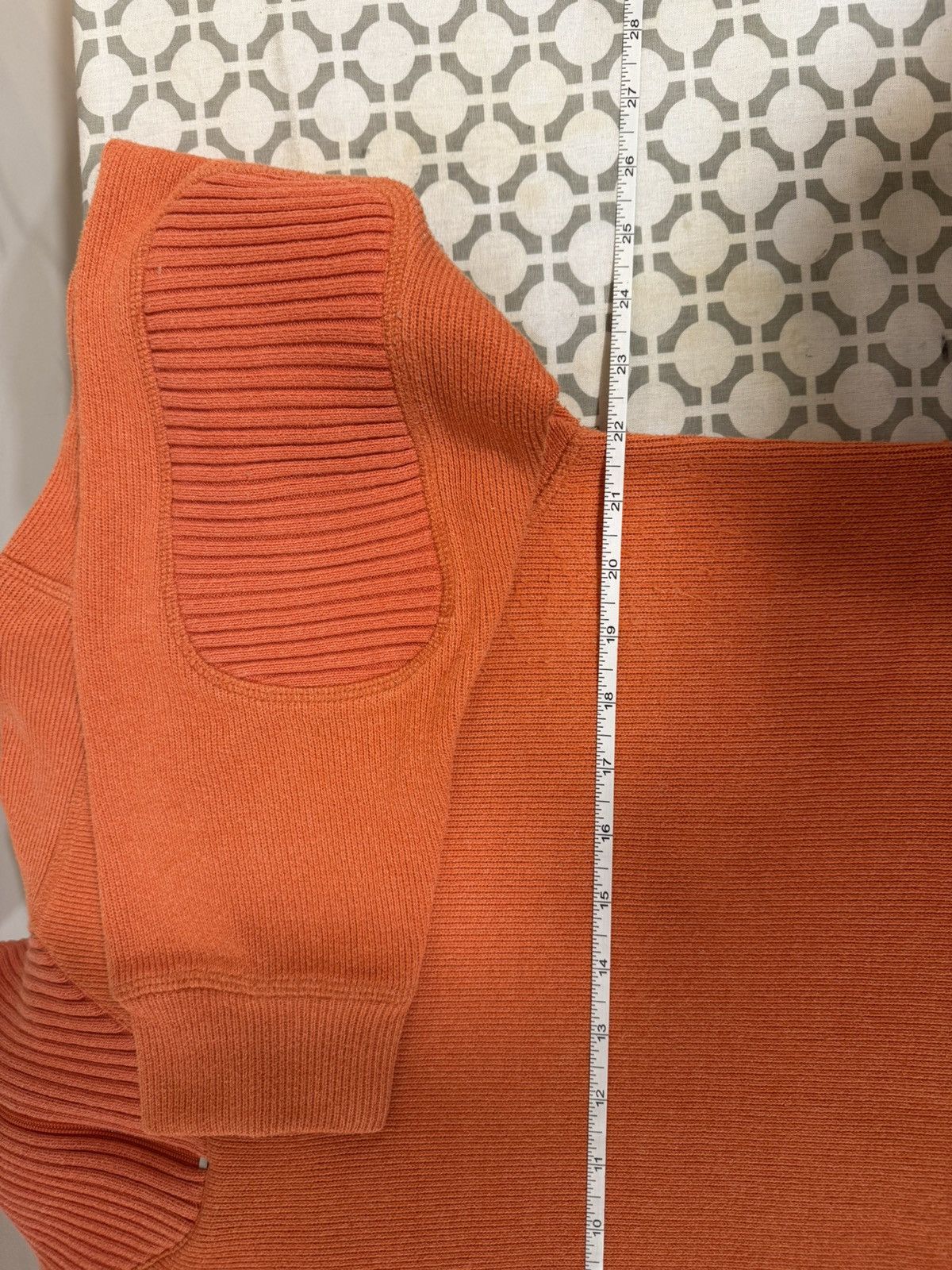 Other Vintage Christian Berg Orange Quarter Zip Knit Size US S / EU 44-46 / 1 - 5 Thumbnail