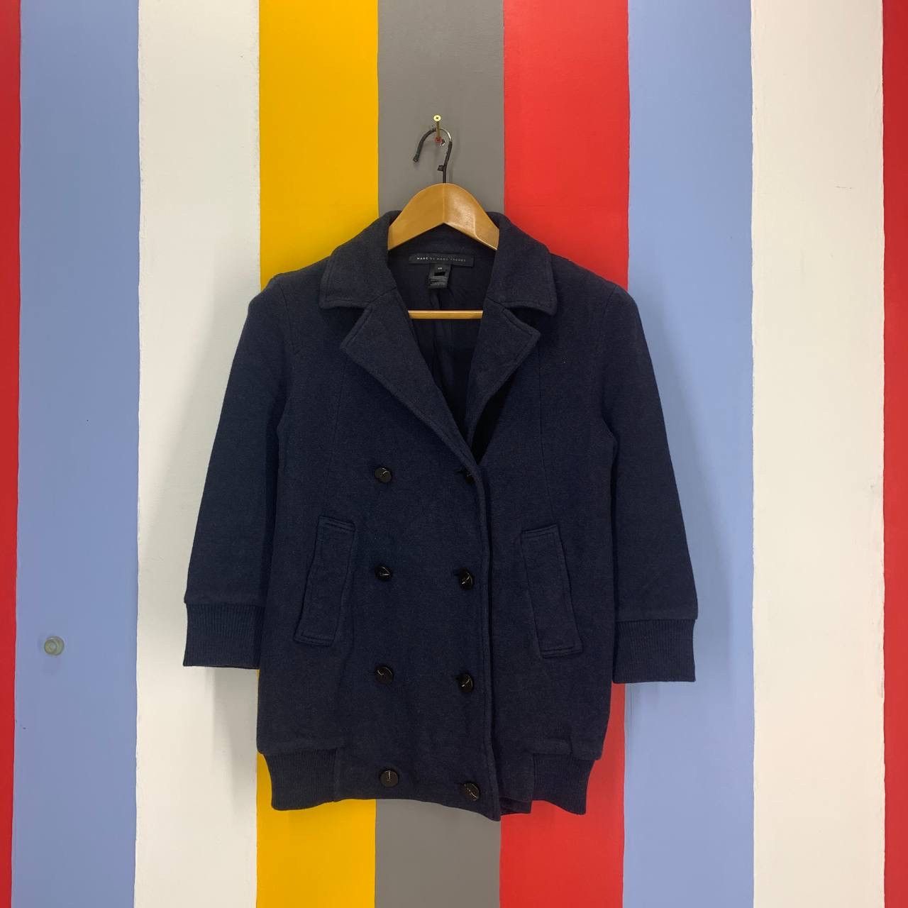 Marc Jacobs MARC BY MARC JACOBS Normandy Blue Jacket #2465/AM Size US XS / EU 42 / 0 - 1 Thumbnail