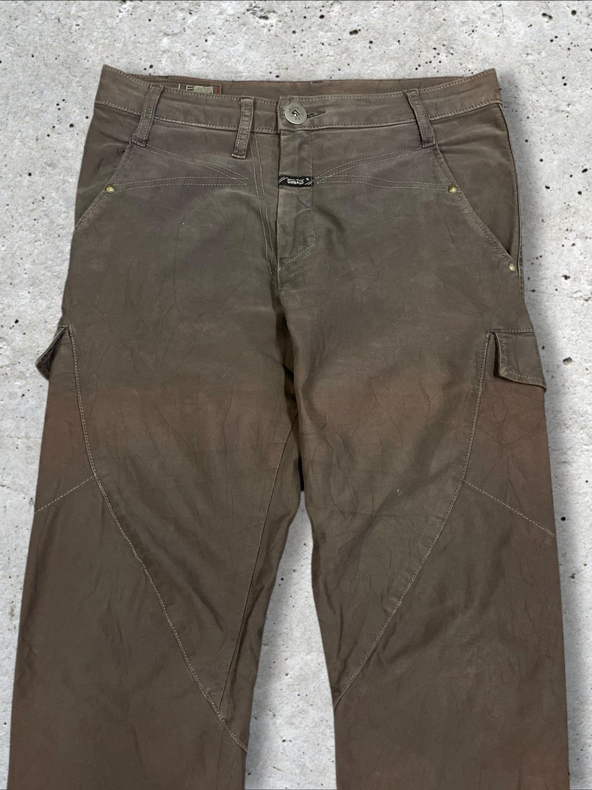 Marithe + Francois Girbaud Vintage Marithe Francois Girbaud Rusty Gorpcore Cargo Pants Size US 32 / EU 48 - 2 Thumbnail