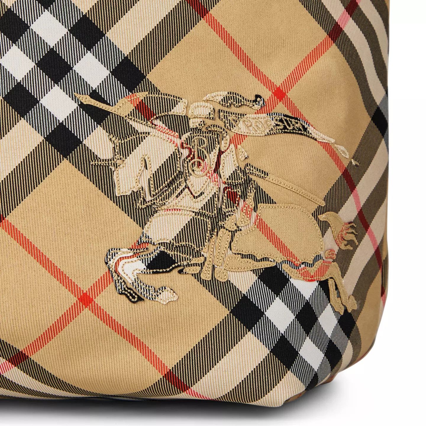 Burberry o1g2r1mq0426 Size: OS / Check Tote Bag in Multicolor Size ONE SIZE - 4 Thumbnail