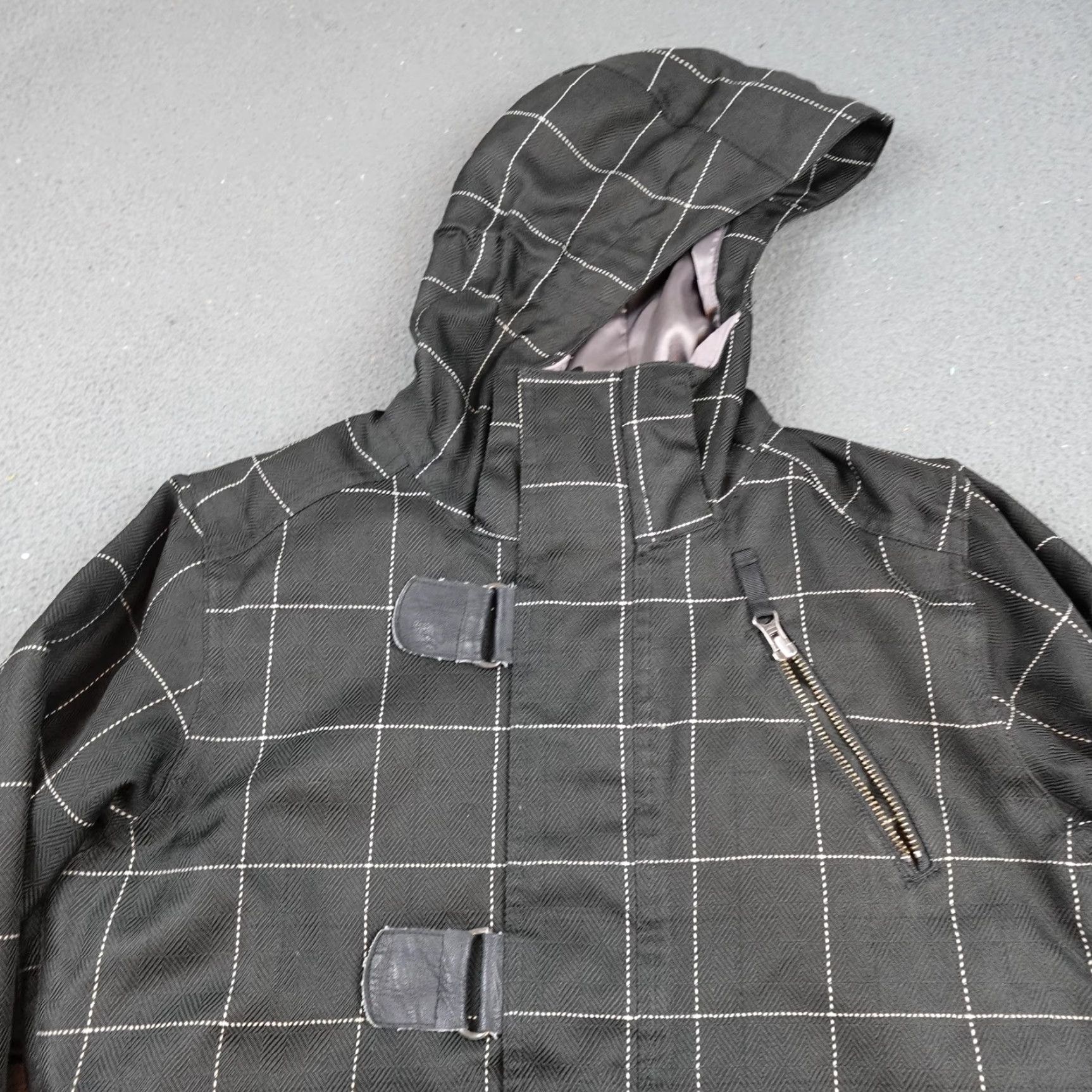 Burton Burton Jacket Womens Large Black Plaid Hooded Faux Fur Lined Ski Snowboard Parka Size L / US 10 / IT 46 - 4 Thumbnail