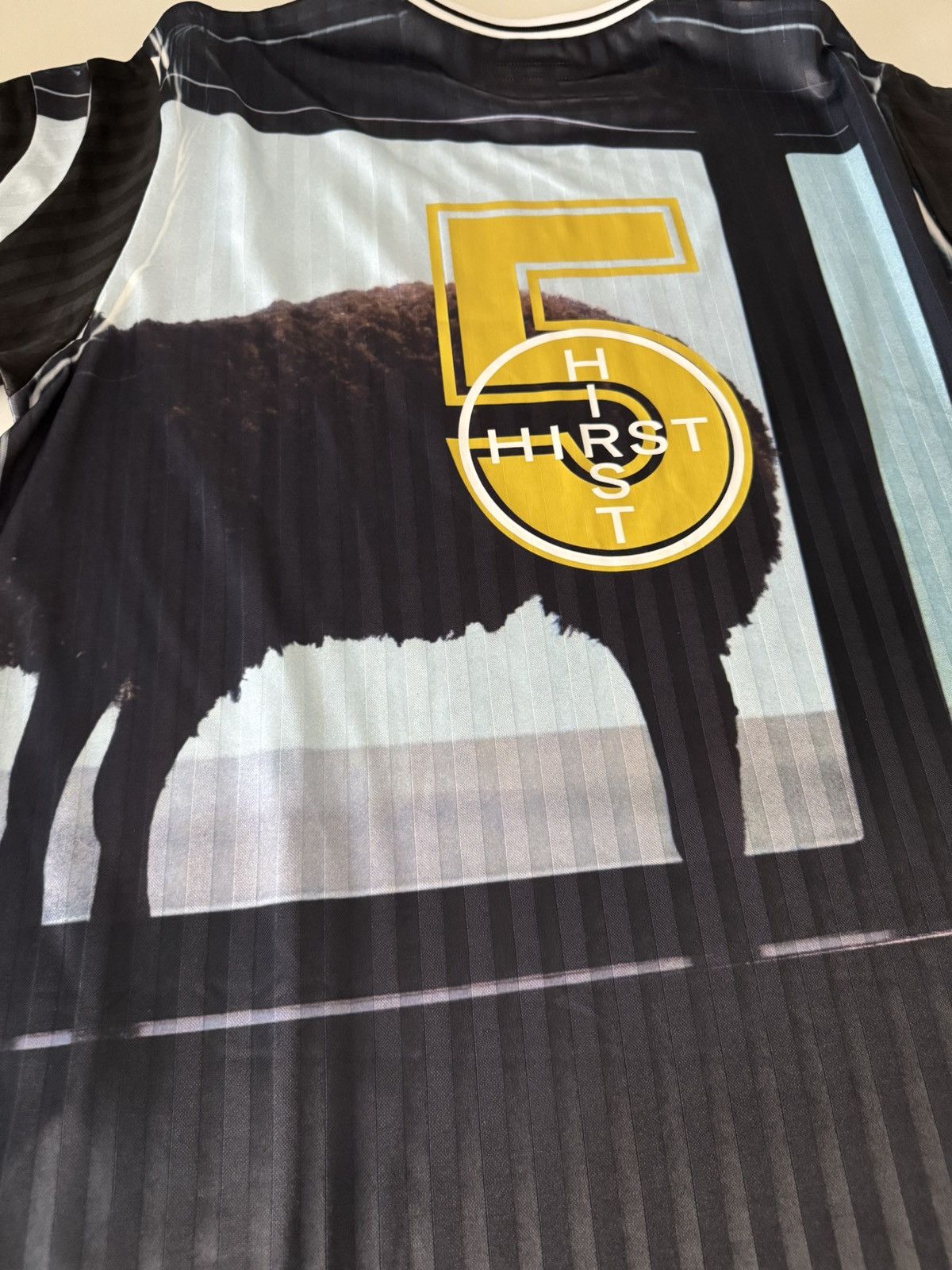 Supreme Damien Hirst soccer jersey