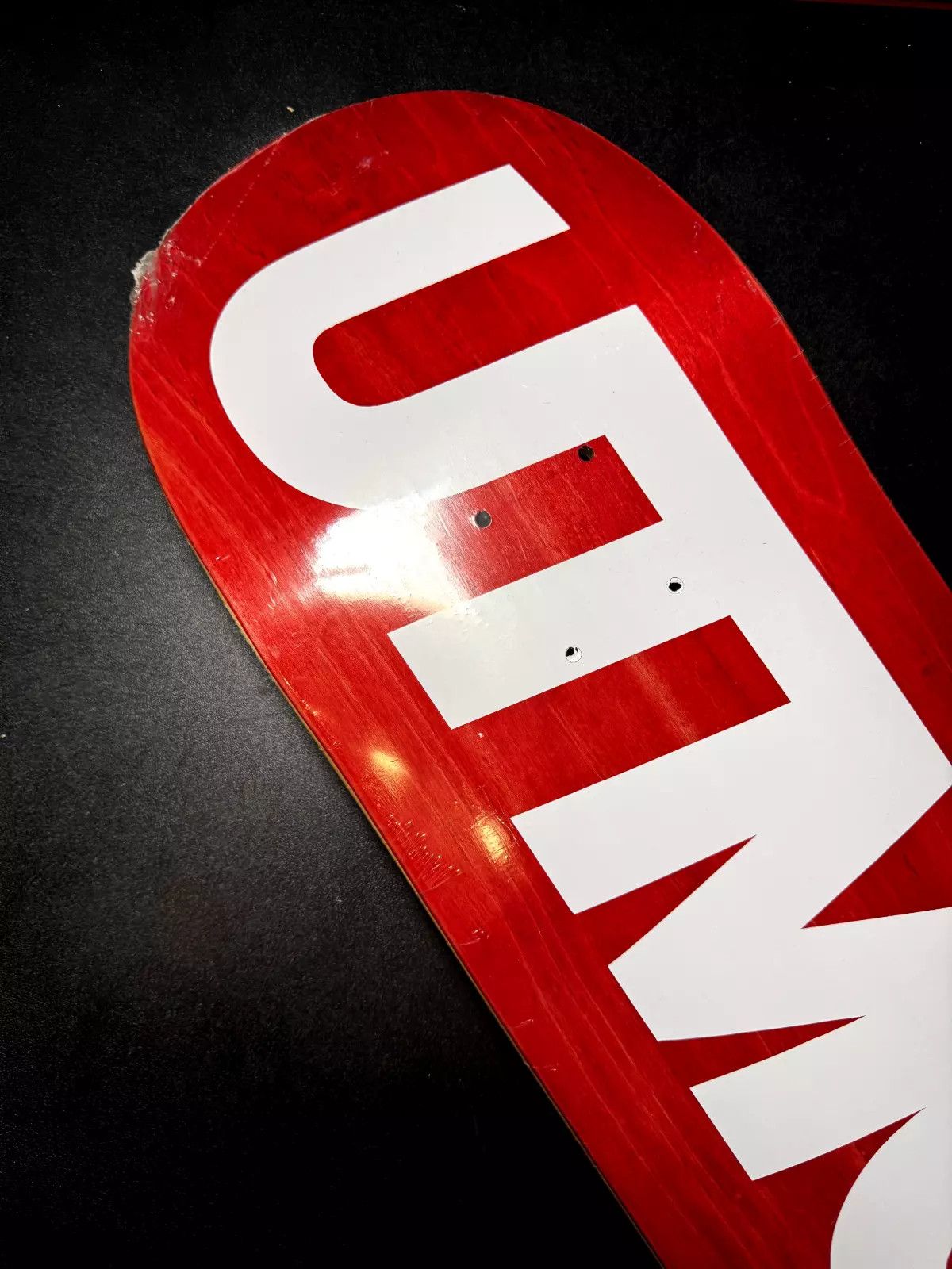 Utmost Co Utmost Red Skate Deck Size ONE SIZE - 2 Thumbnail
