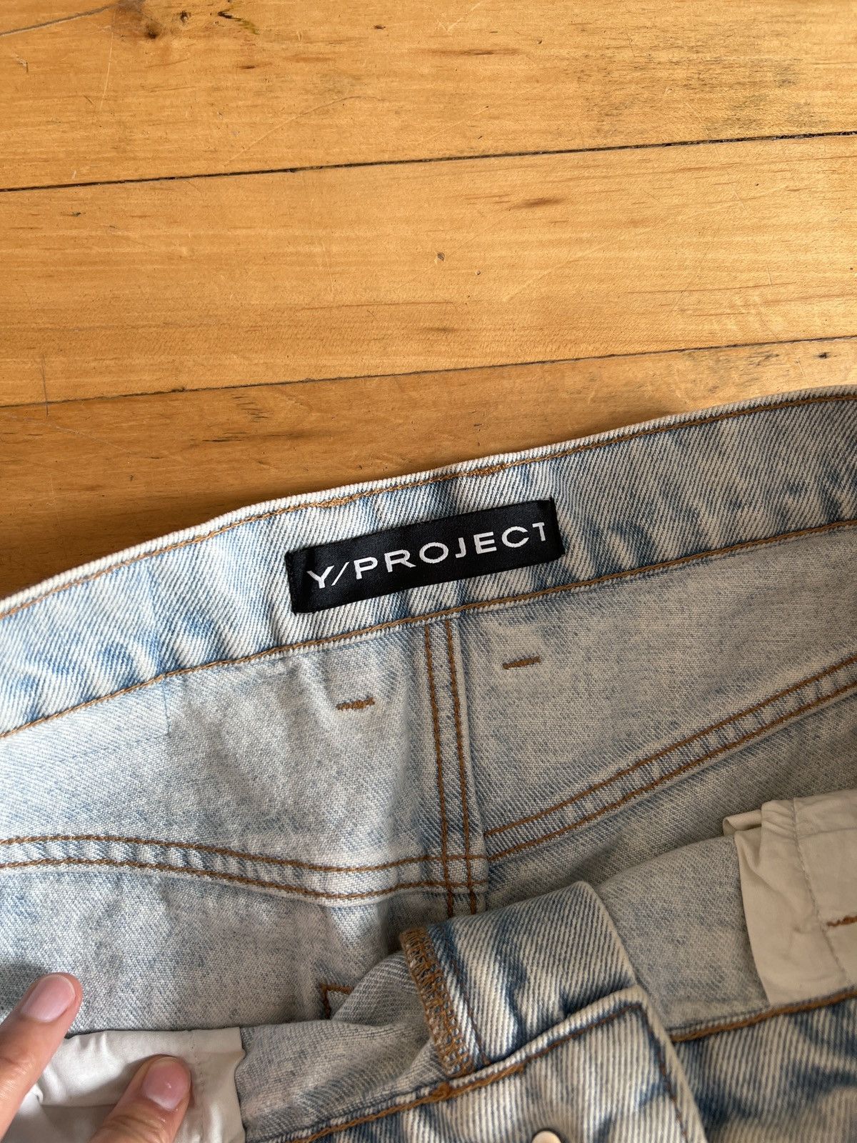 Y/Project Y Project Pleat Denim Size US 31 - 6 Thumbnail