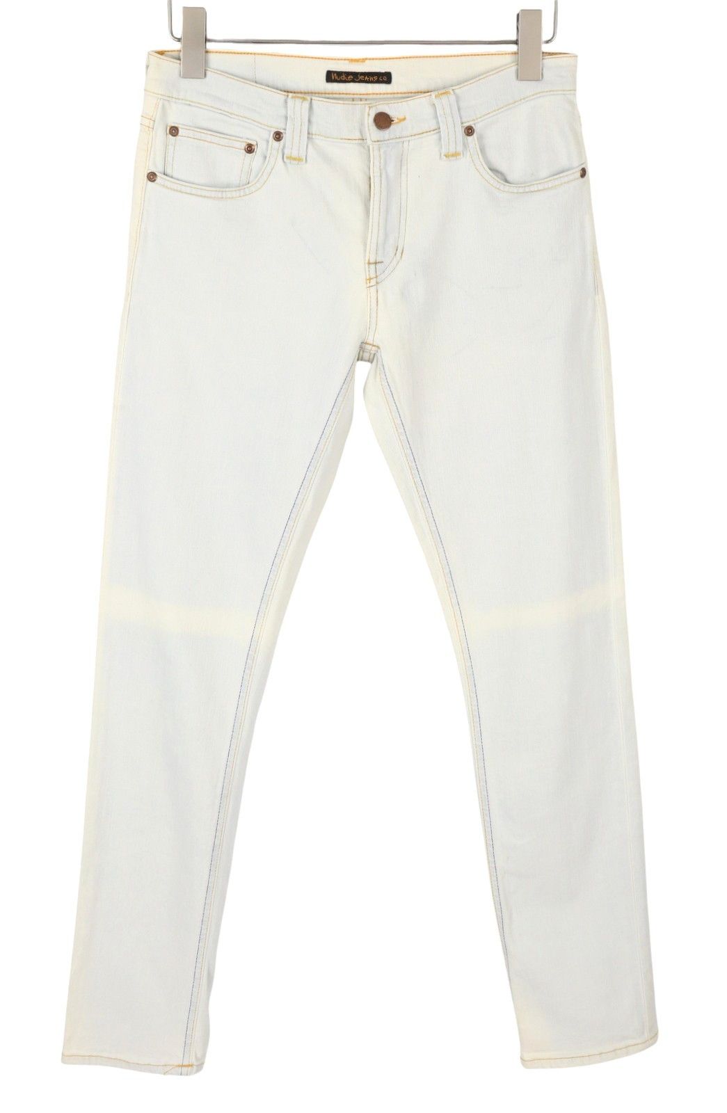 Nudie Jeans TUBE KELLY BLEACH WHITE W29/L32 Skinny Jeans 87258 Size US 29 - 1 Thumbnail