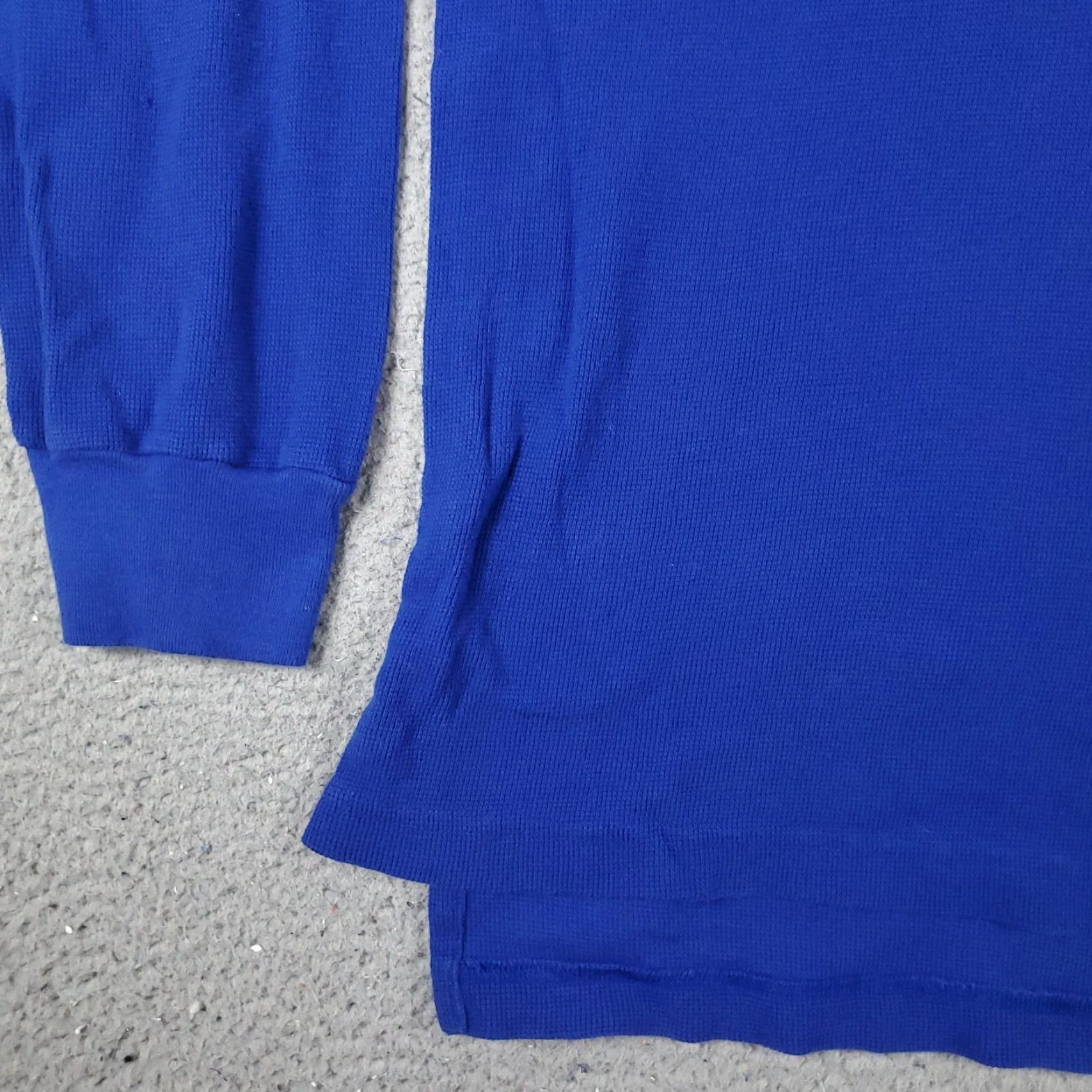 Ralph Lauren VINTAGE Ralph Lauren Polo Shirt Mens 2XL Blue Knit Polo Sport Casual Long Sleeve - Logo, Button, Cotton, Classic American Polo Mens 2XL Blue Size US XXL / EU 58 / 5 - 4 Thumbnail