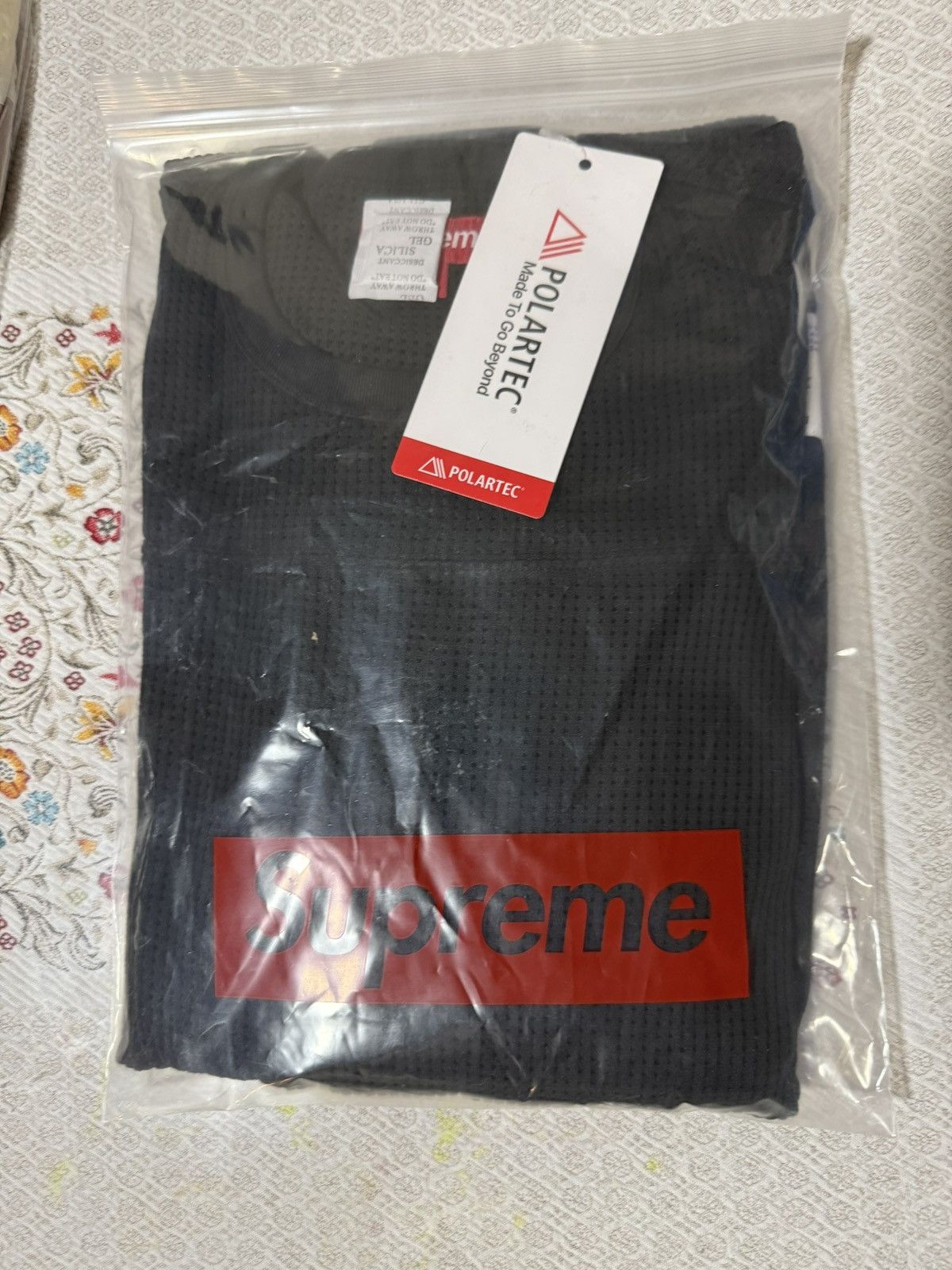 Supreme Supreme POLARTEC MESH L/S FOOTBALL TOP Black SS25 Size XL Size US XL / EU 56 / 4 - 3 Thumbnail