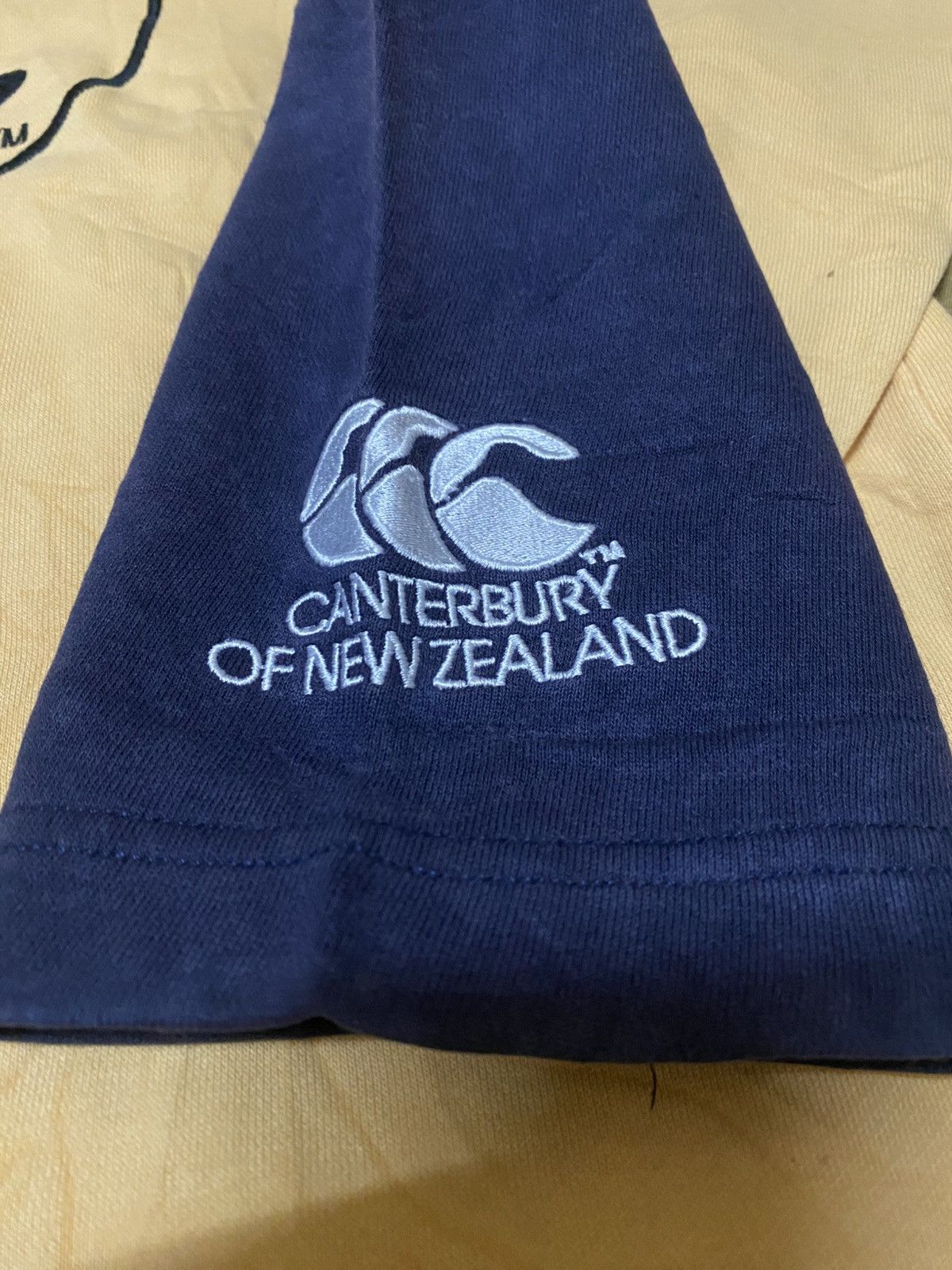Canterbury of New Zealand Canterbury Embroidery Big Logo Polartec Rugby Jersey Shirt Size US XL / EU 56 / 4 - 6 Thumbnail