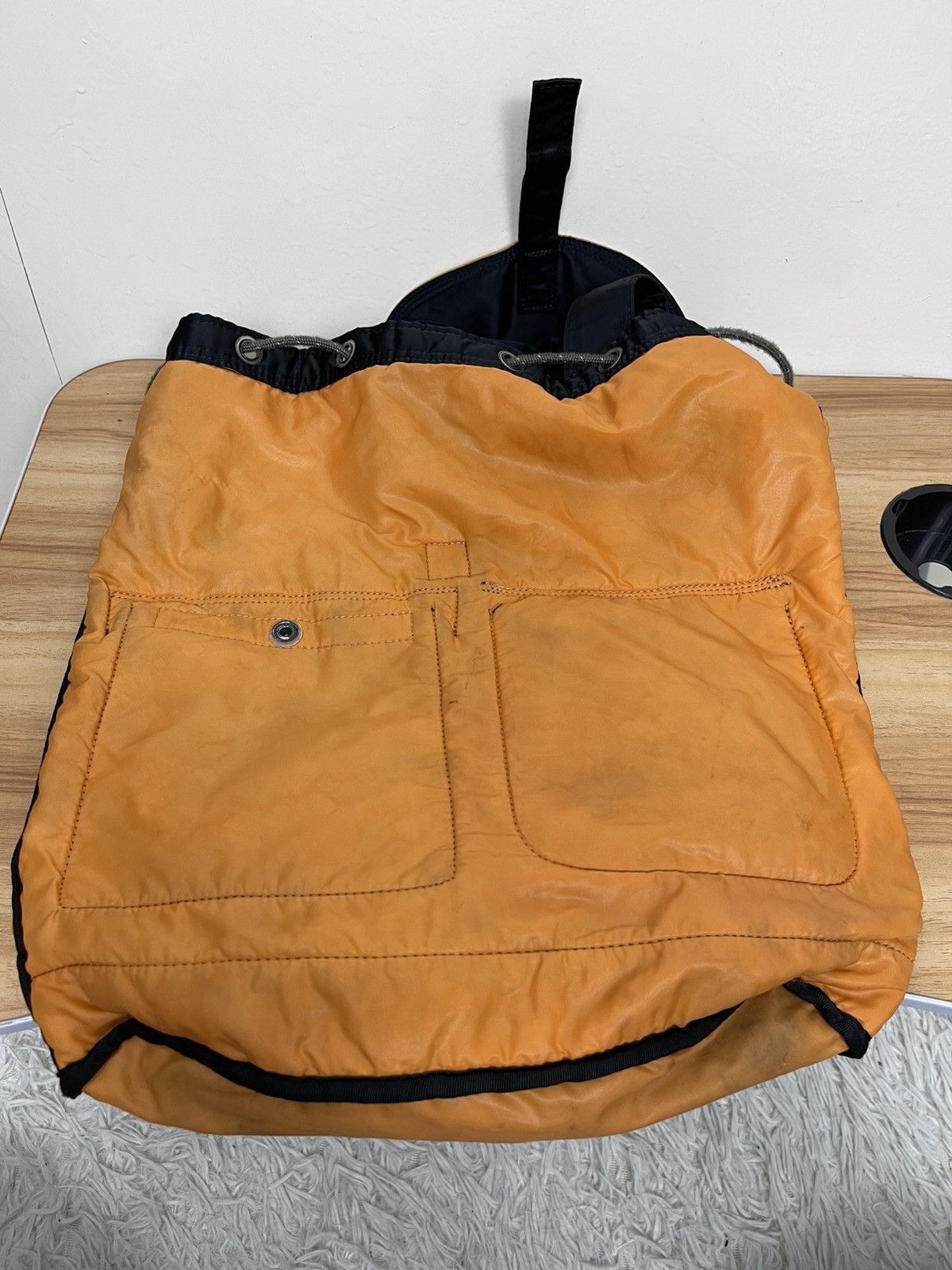 Porter Porter Tanker Rucksack Backpack Drawstring Nylon Black Size ONE SIZE - 18 Thumbnail
