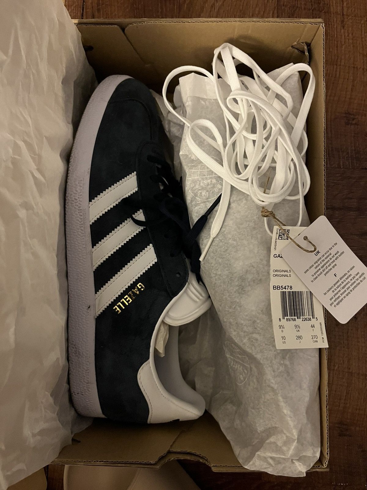Adidas Adidas Gazelle Size US 10 / EU 43 - 9 Thumbnail