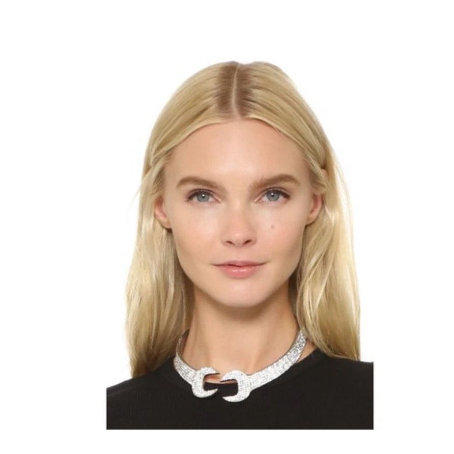 Moschino Moschino Couture Jeremy Scott Crystal Wrench Choker Necklace Size ONE SIZE - 1 Thumbnail
