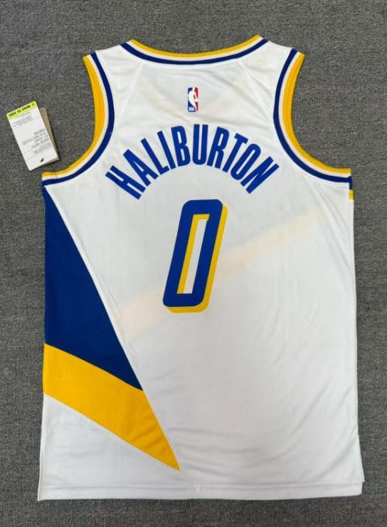 NBA 26 Indiana Pacers #0 Tyrese Haliburton Jersey City Edition Size US XL / EU 56 / 4 - 2 Thumbnail