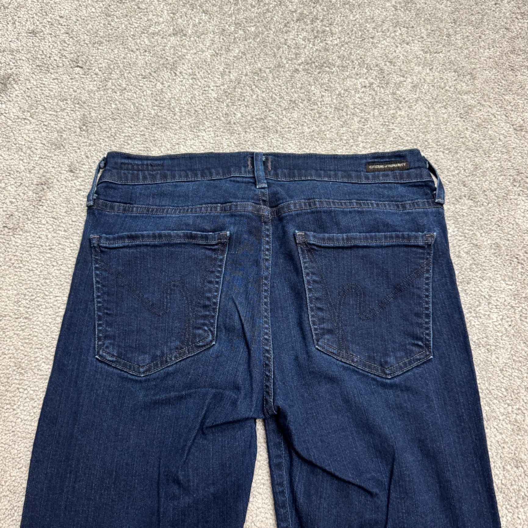Citizens Of Humanity Citizens of Humanity Avedon Jeans Skinny Denim Women 30x31 Dark Blue 5-Pocket Stretch City Streetwear Mens Womens Size 30" / US 8 / IT 44 - 4 Thumbnail