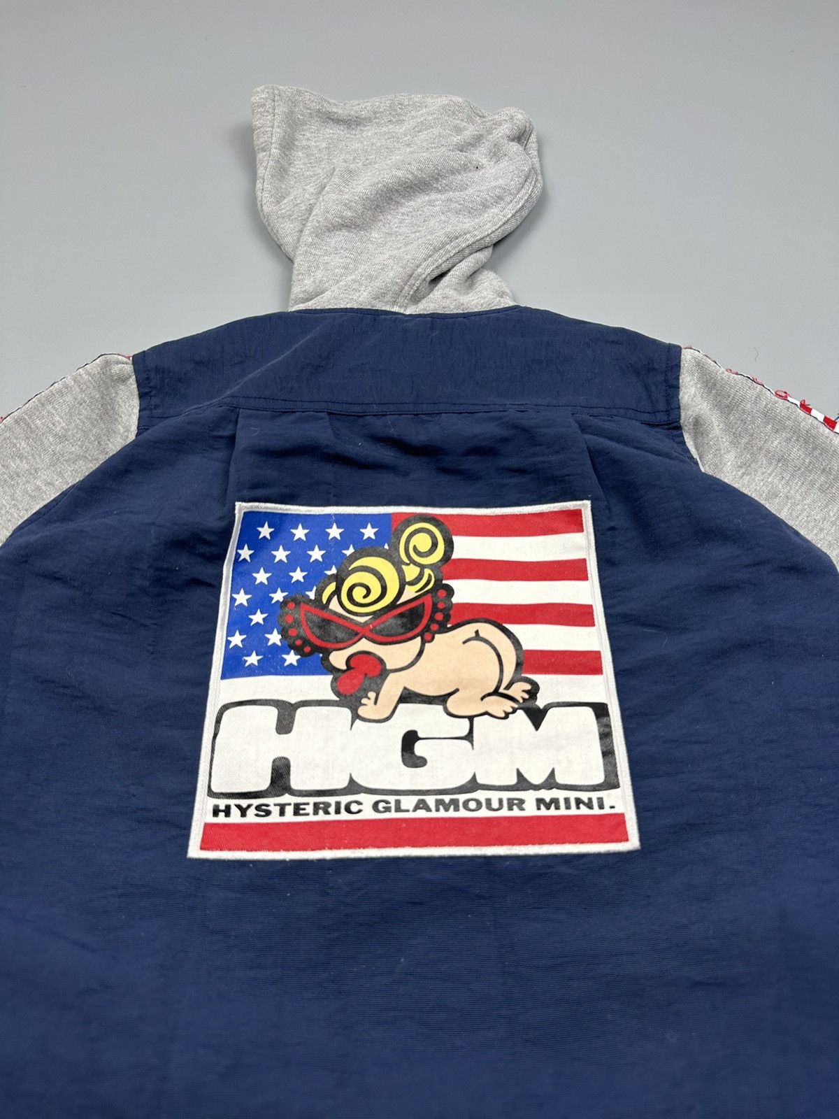 Hysteric Glamour × Japanese Brand Hysteric Mini Kids American Flag Button Hoodies Size XXS / US 00 / IT 34 - 4 Thumbnail