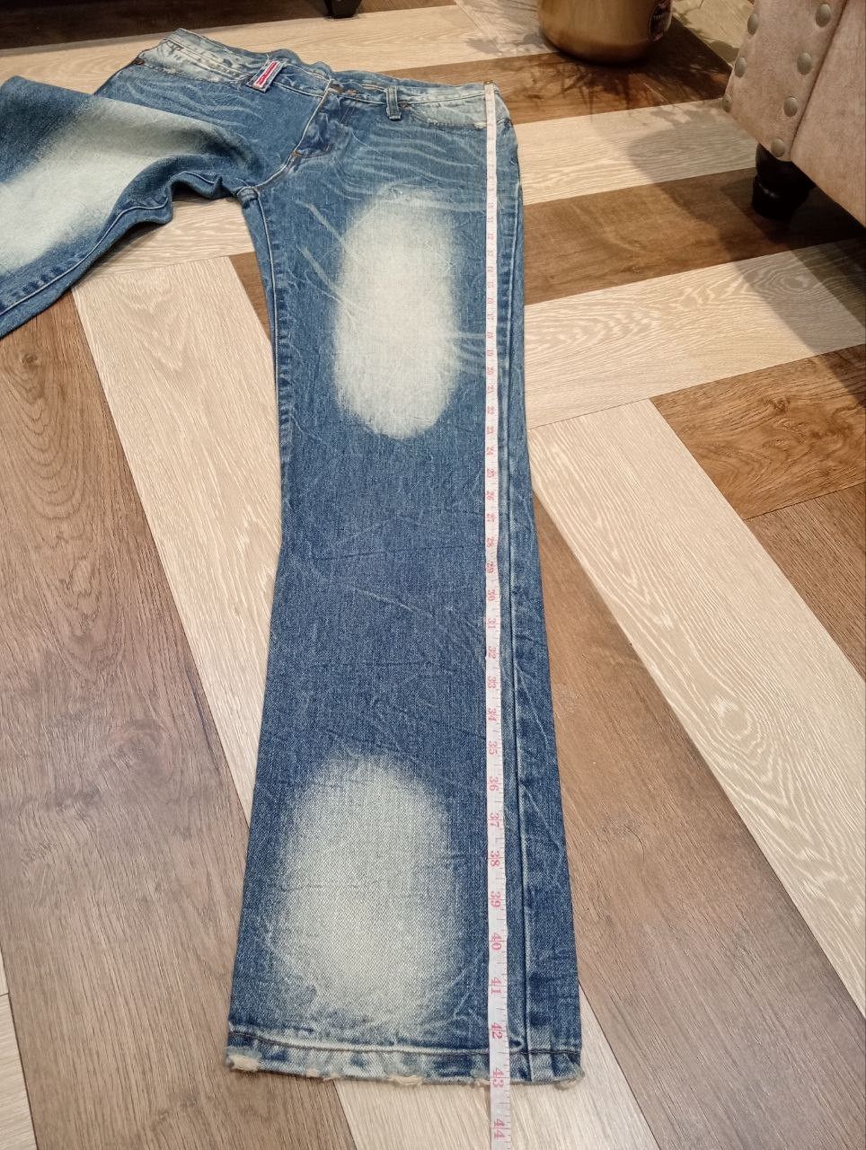 Wrangler WRANGLER BLUE WASHED DENIM PANTS Size US 33 - 16 Thumbnail
