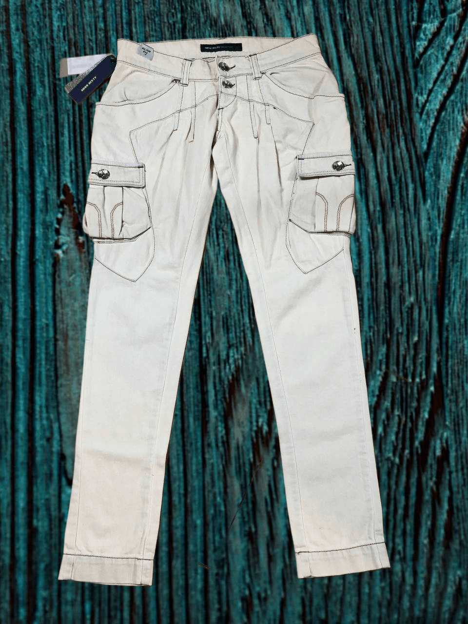 Miss Sixty Vintage Y2K Miss Sixty TEA-POT TROUSERS Cargo Pants Size 28" / US 6 / IT 42 - 1 Thumbnail