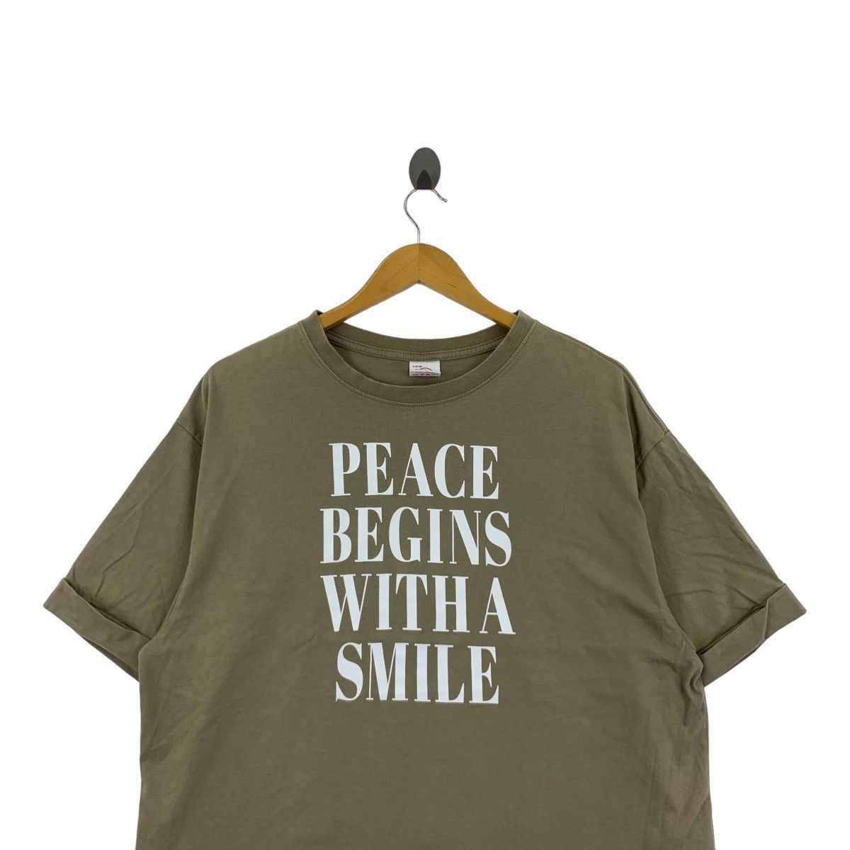 SHIPS SHIPS JAPAN x BRANCA STUDIO Peace Smile Tee Shirt Size M / US 6-8 / IT 42-44 - 2 Thumbnail