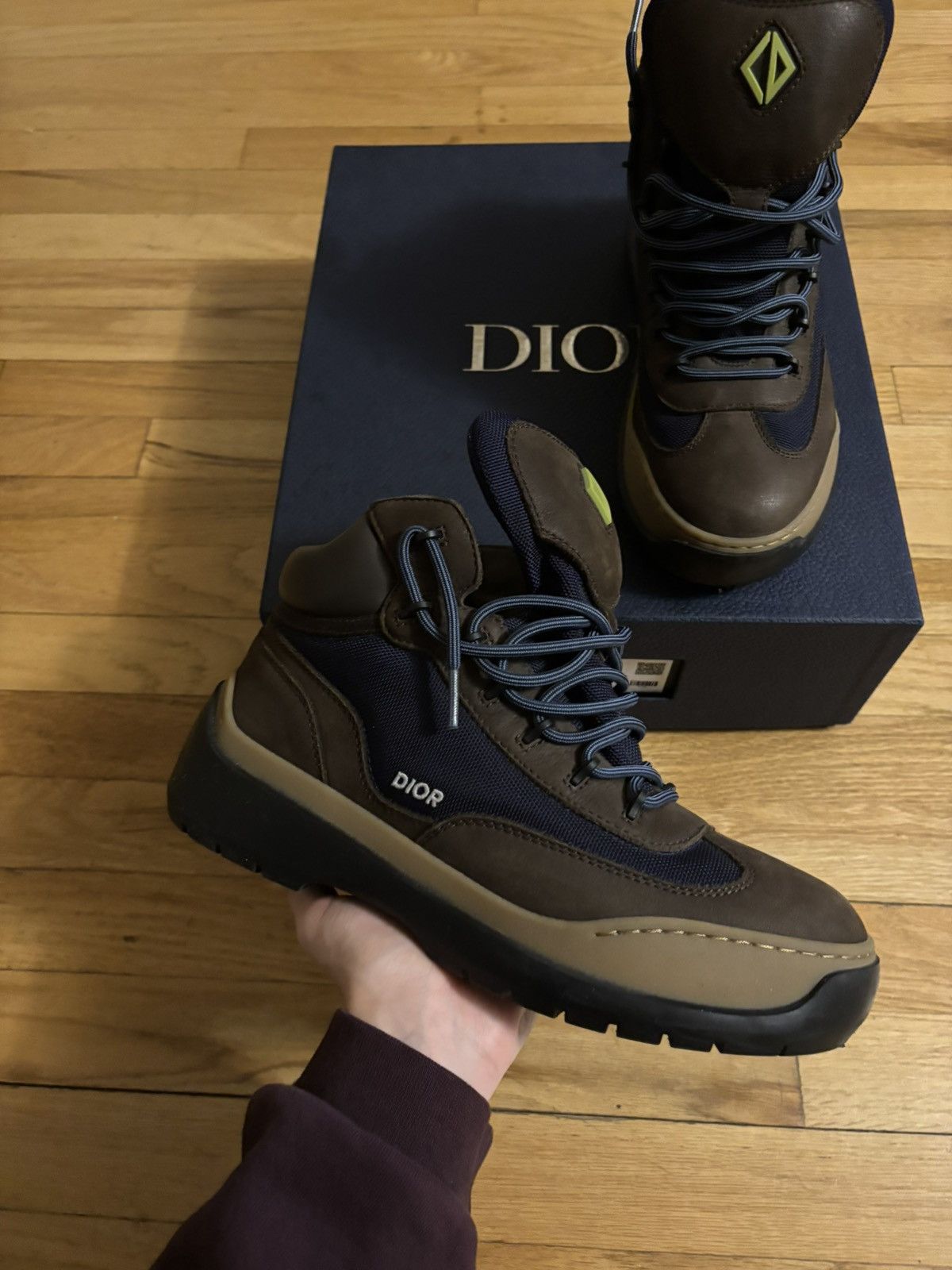 Dior Dior Men’s Dean Ankle Hiking Boots Size US 8 / EU 41 - 1 Thumbnail