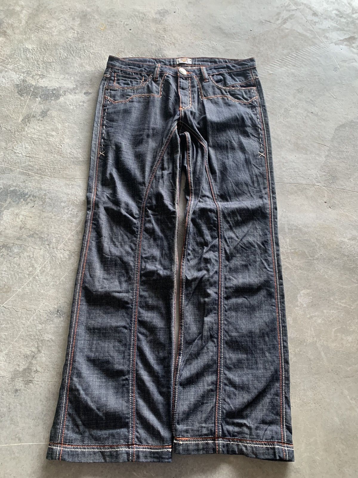 Antik Denim × Ksubi × Le Grande Bleu (L.G.B.) y2k antik denim western style cowboy with dope stitching Size US 36 / EU 52 - 3 Thumbnail