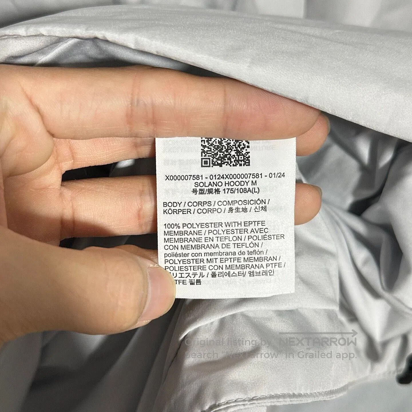 Arc'teryx arcteryx solano hoody soft shell jacket. Size US L / EU 52-54 / 3 - 7 Thumbnail