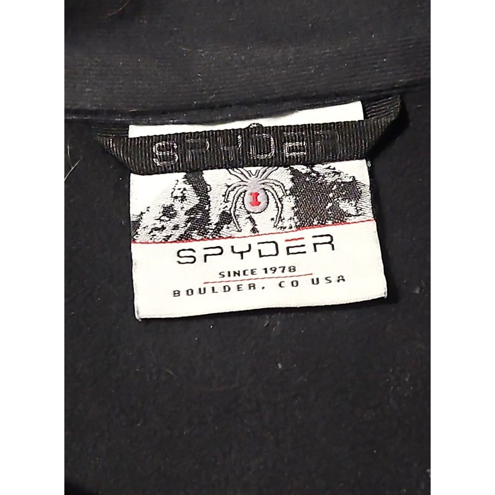 Spyder Spyder Pullover Sweater Black Red Waffle Knit 1/2 Zip Men's Large Size US XXL / EU 58 / 5 - 3 Thumbnail