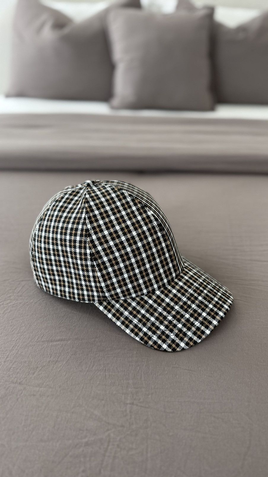Courreges Courrèges Multicolor Mini Check Cap Size ONE SIZE - 4 Thumbnail