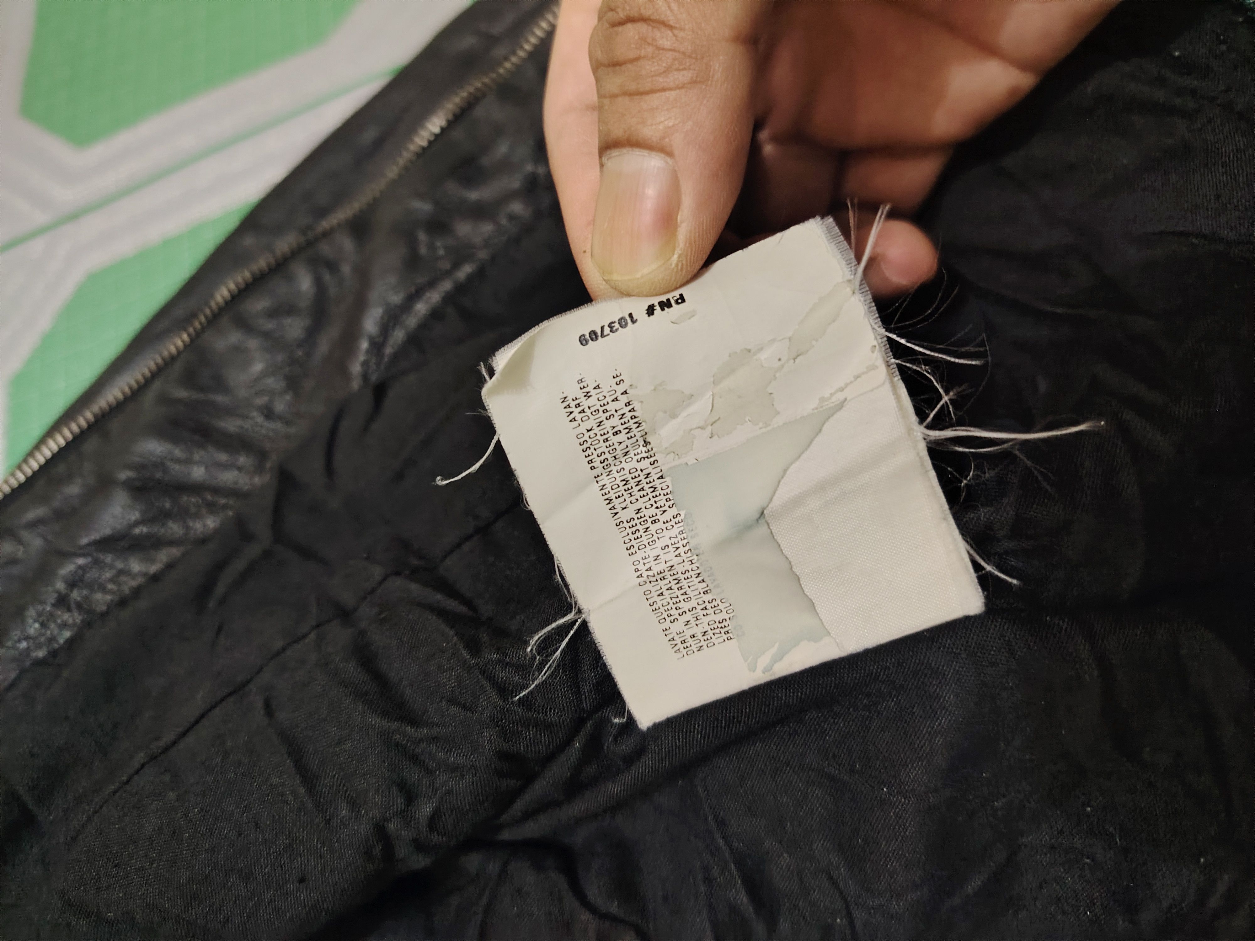 Armani Leather jacket Armani Jeans Size S / US 4 / IT 40 - 8 Thumbnail