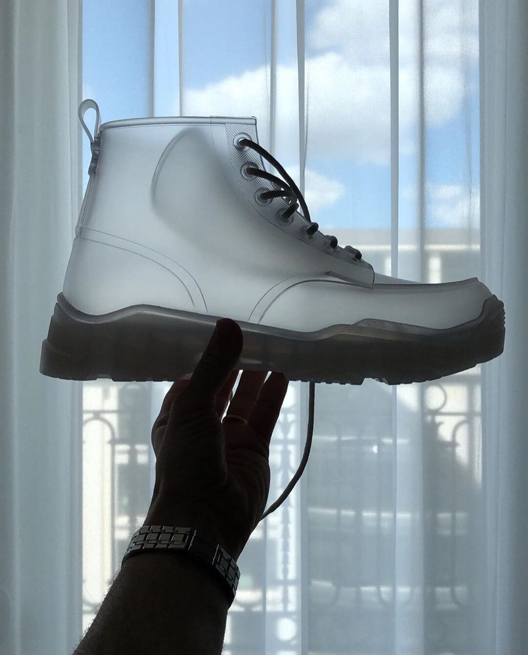 Daniel Arsham × Dior Dior x Daniel Arsham Transparent Relic Boots Size US 8.5 / EU 41-42 - 12 Thumbnail